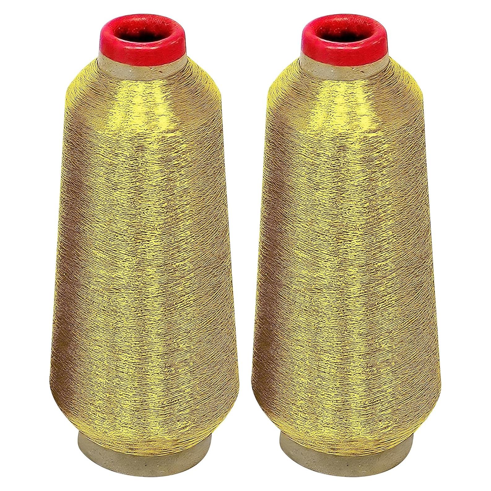 Hilo de Bordado Metálico ThreadNanny Oro Antiguo 9144m
