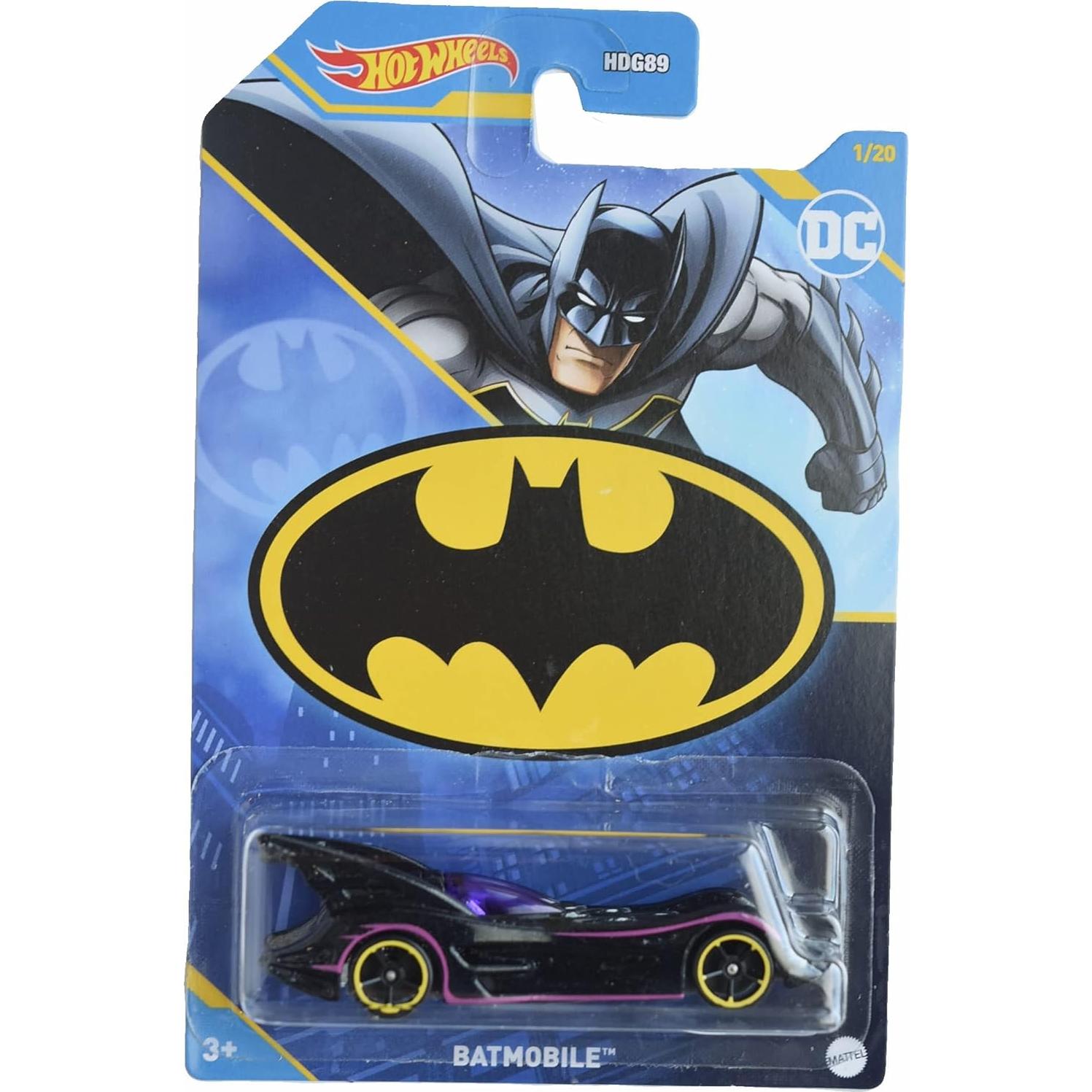 Hot Wheels Batmóvil Mattel 1:64 Metal 16.5x10.7 cm