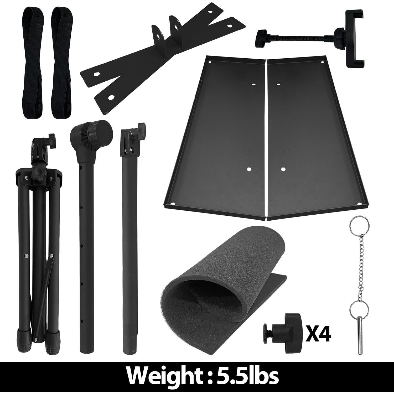 Soporte de Proyector Sutekus Ajustable 54-119 cm con Bandeja Dividida