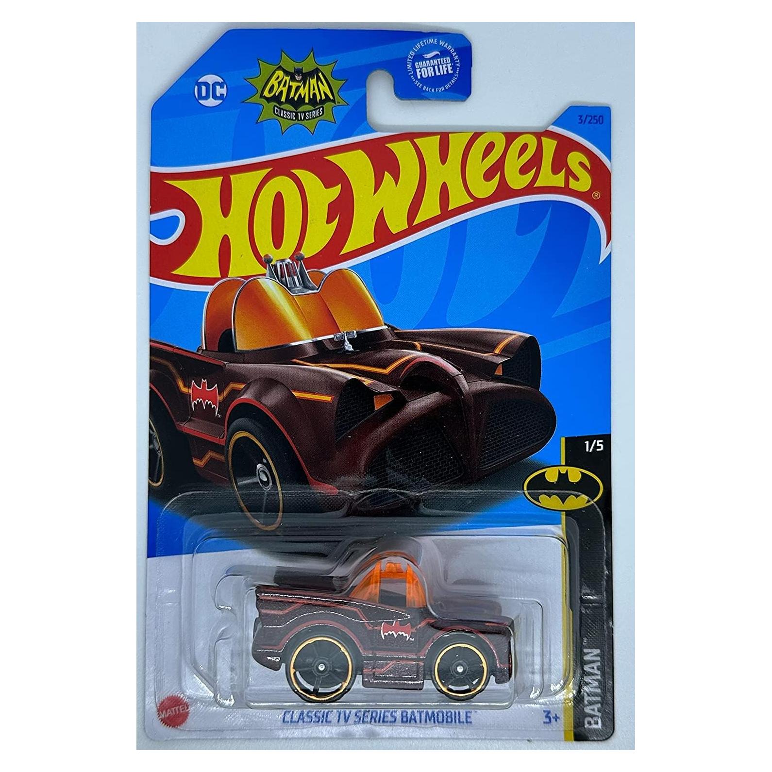 Hot Wheels Batimóvil Clásico TV Mattel Escala 1:64