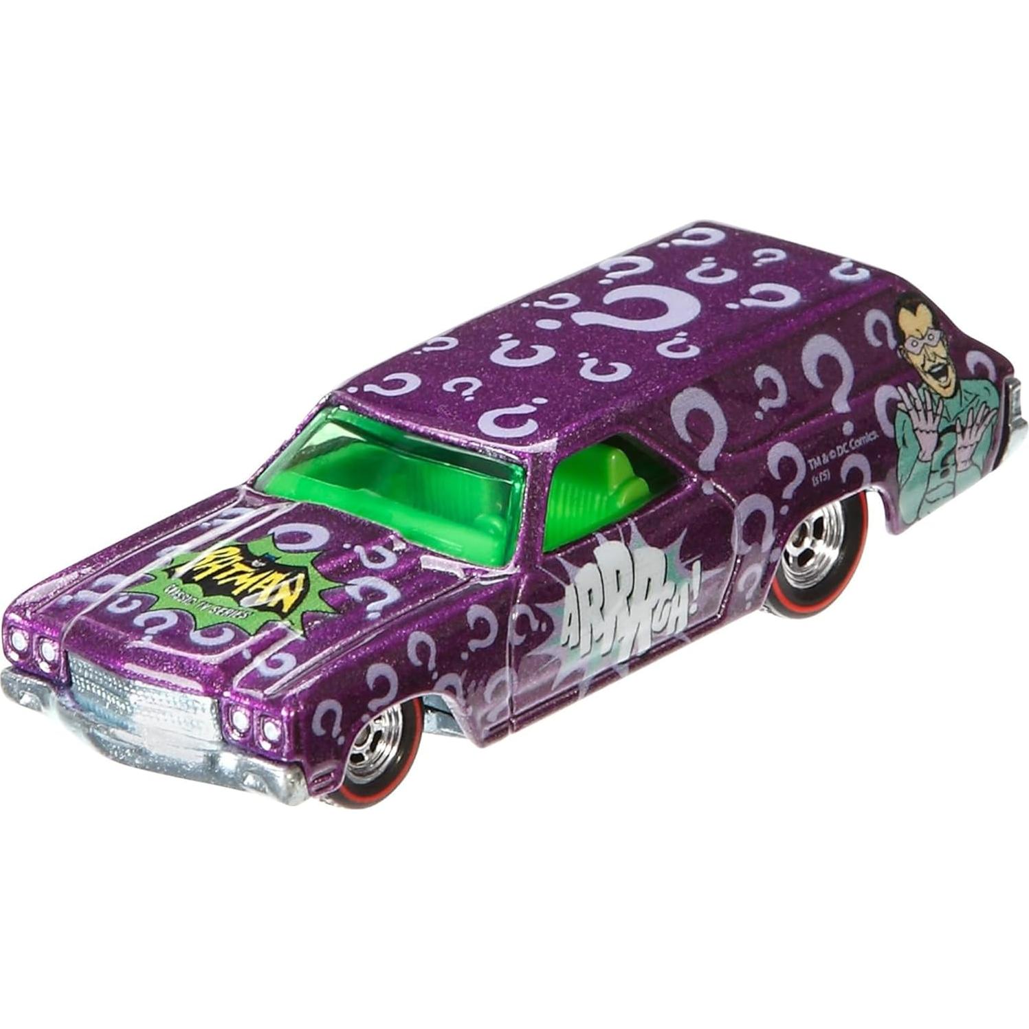 Hot Wheels Batman 6-Pack Vehículos DC Clásicos