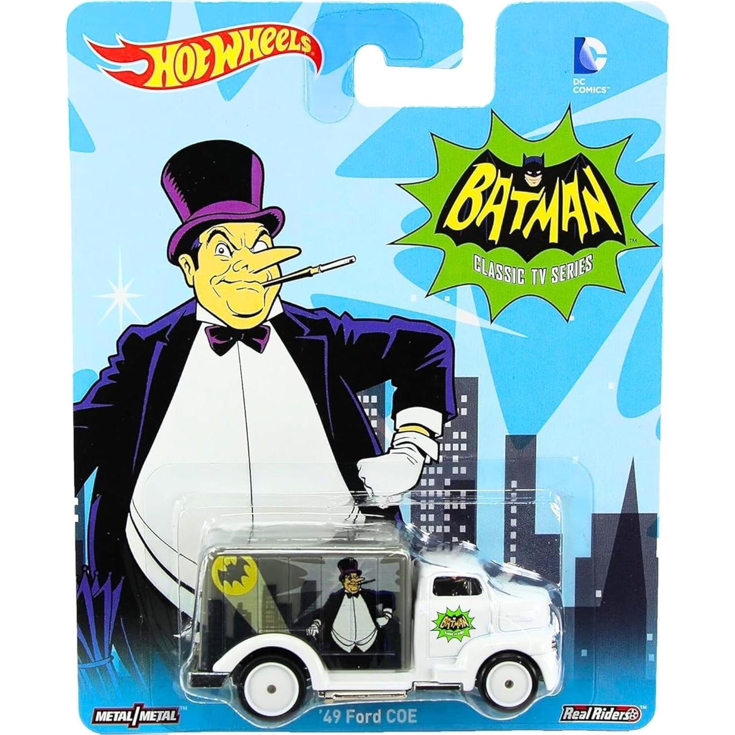 Hot Wheels Batman 6-Pack Vehículos DC Clásicos