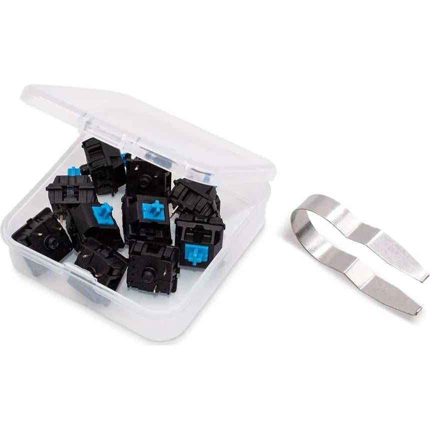 Interruptores Mecánicos Granvela Cherry MX Azul - 10 Pcs