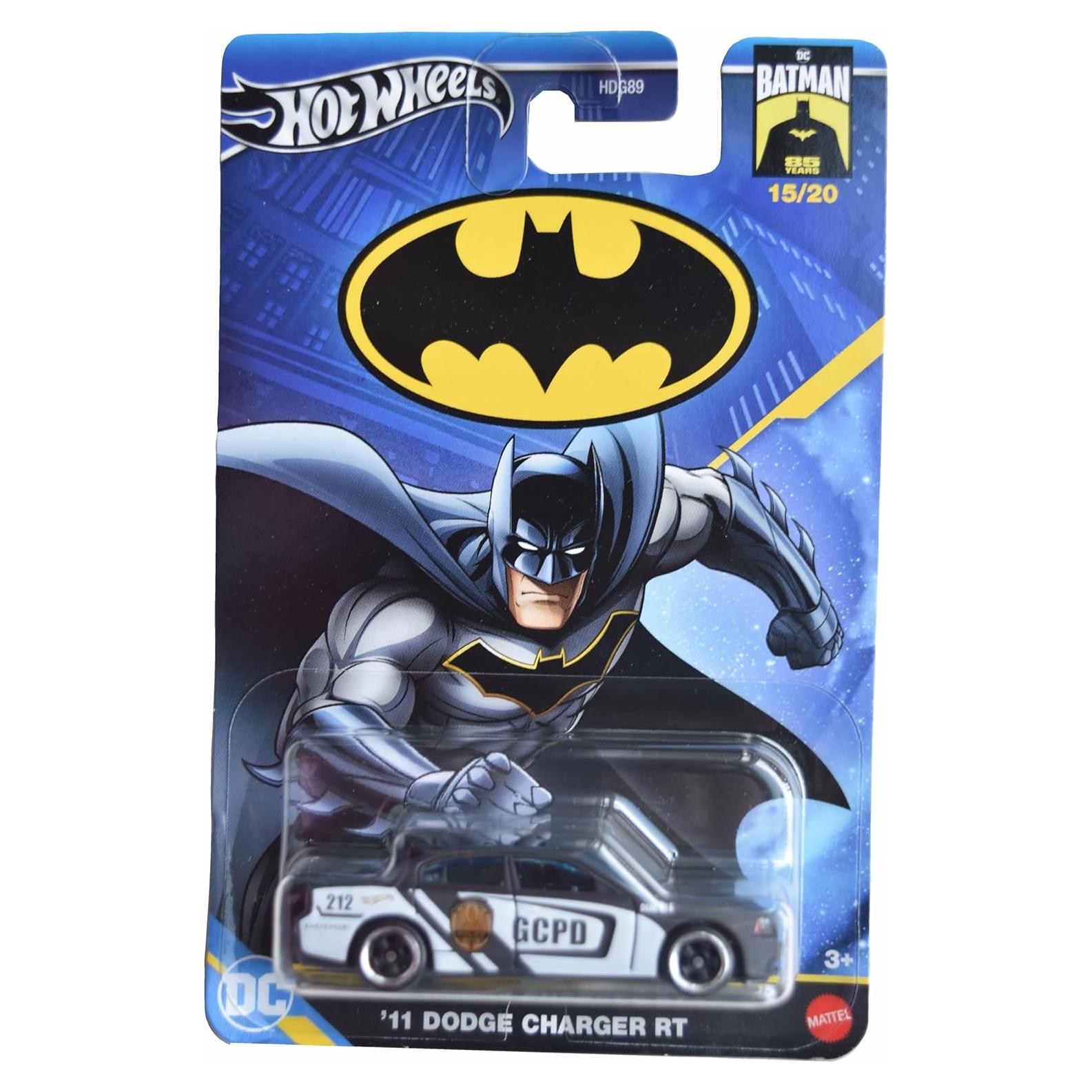 Hot Wheels Dodge Charger RT 2011 Batman 1:64 Metal