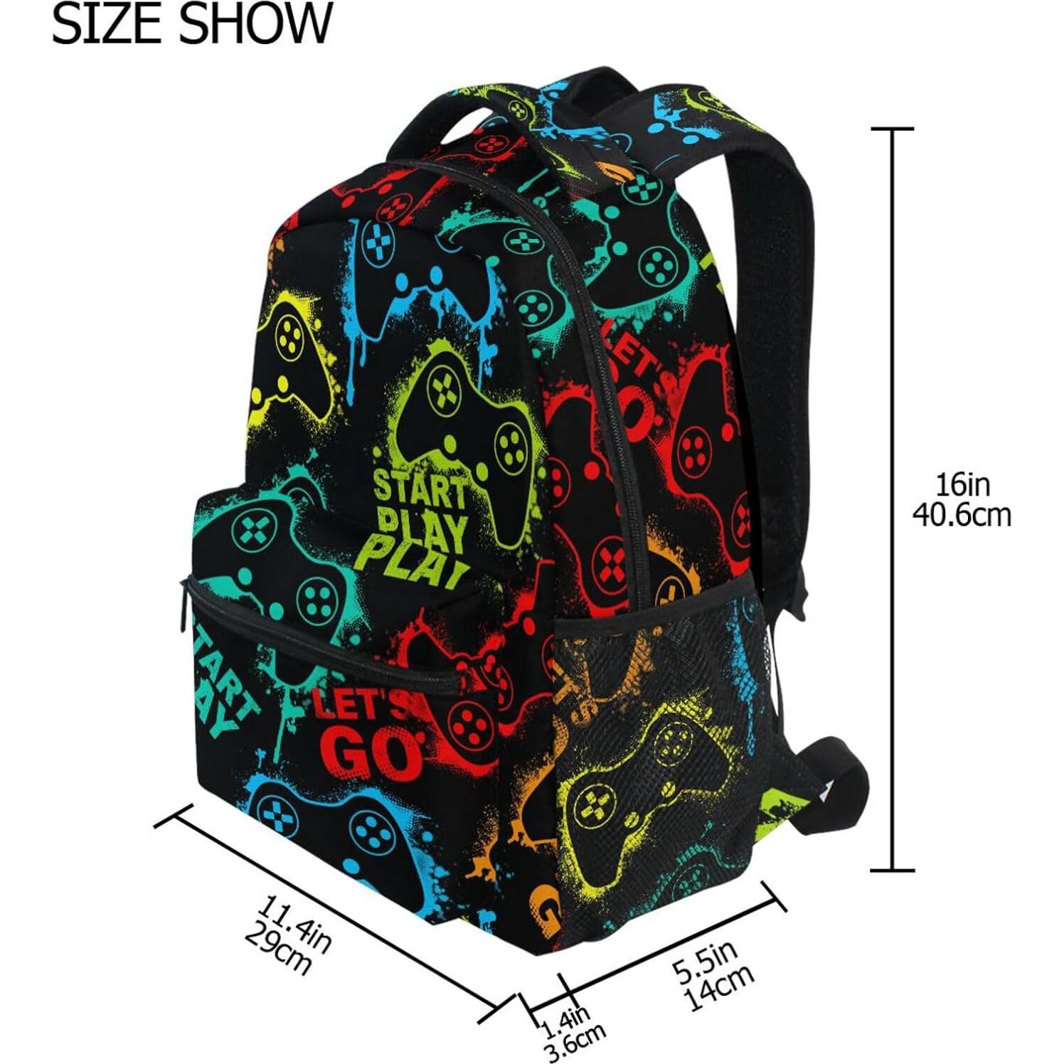 Mochila Escolar ALAZA 16" para Niños y Adolescentes - Ergonomía y Gran Capacidad