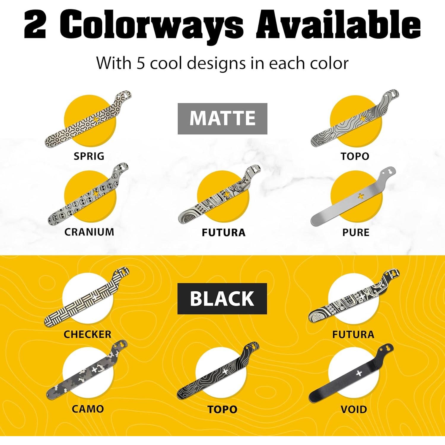 Clip de Cuchillo Suizo Donk! Cráneo 91mm Acero Inoxidable