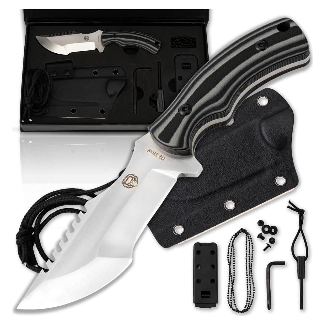 Cuchillo de Caza Holtzman's Gorilla Baby Silverback D2 17.27cm