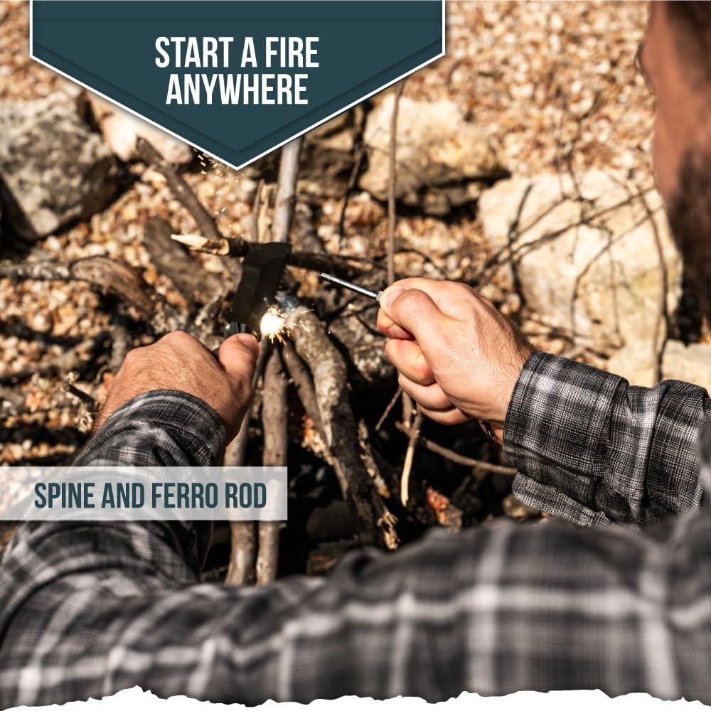 Cuchillo de Caza Holtzman's Gorilla Baby Silverback D2 17.27cm