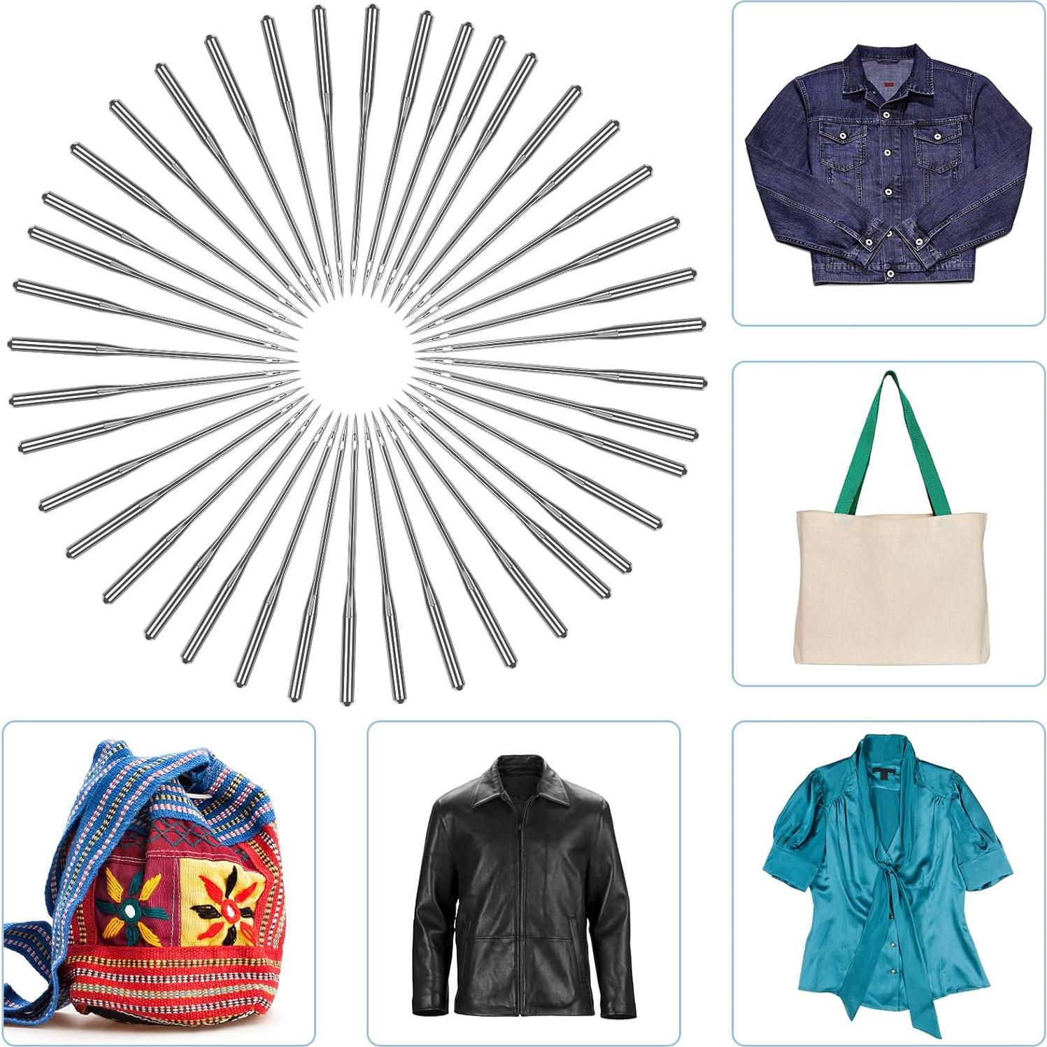 50 Agujas de Máquina de Coser Universal HLARTNET 80/12