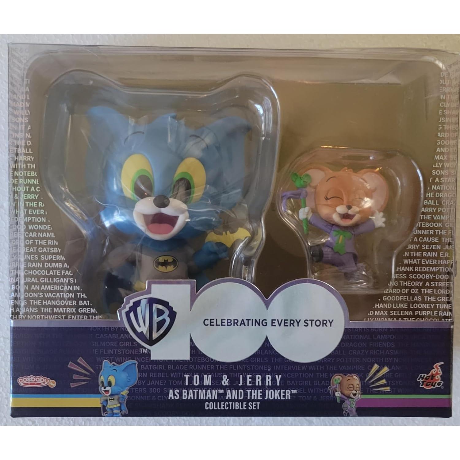 Set Coleccionable Hot Toys Tom y Jerry Batman y Joker