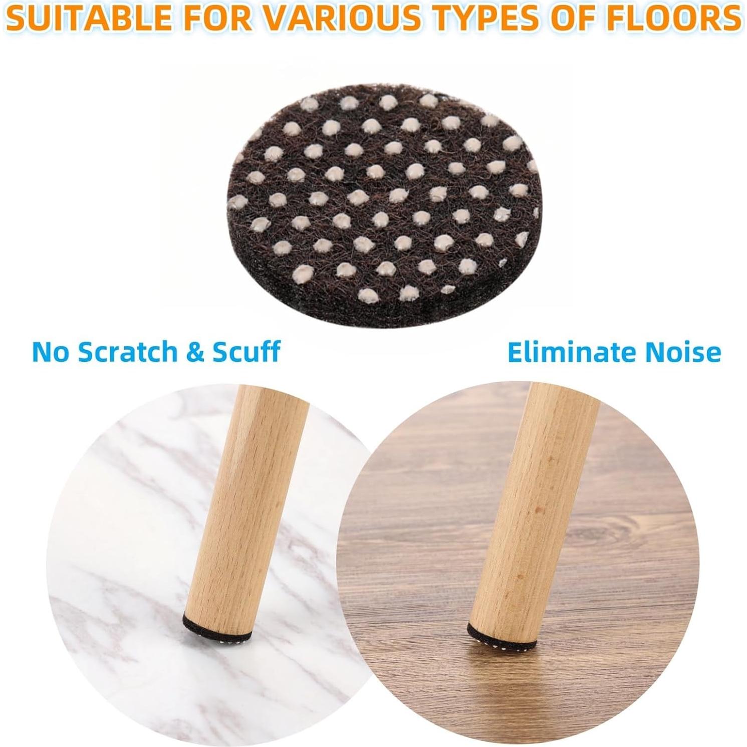 Almohadillas Antideslizantes Furnigear 32 Pcs 3.81 cm Redondas