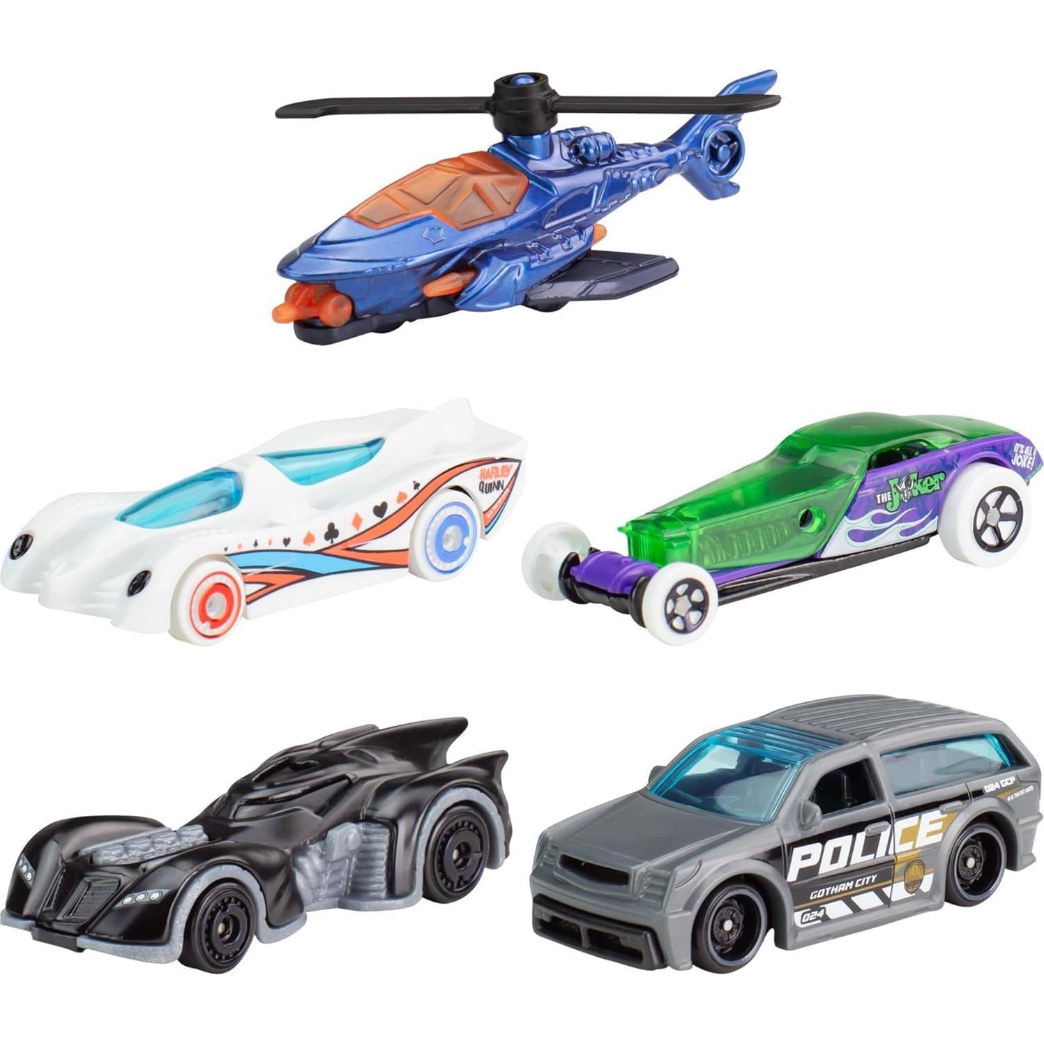 Hot Wheels Batman 5 Vehículos 2024 1:64 Escala