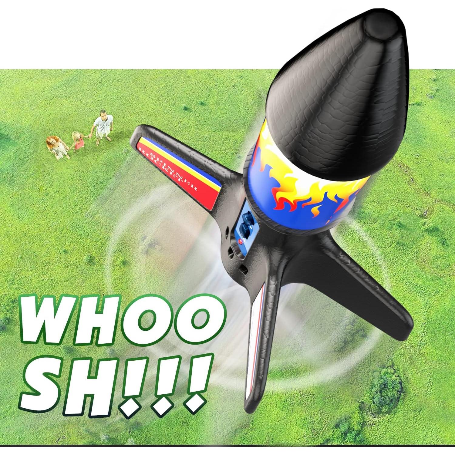 Lanzador de Cohetes Eléctrico Lakebyin con Paracaídas