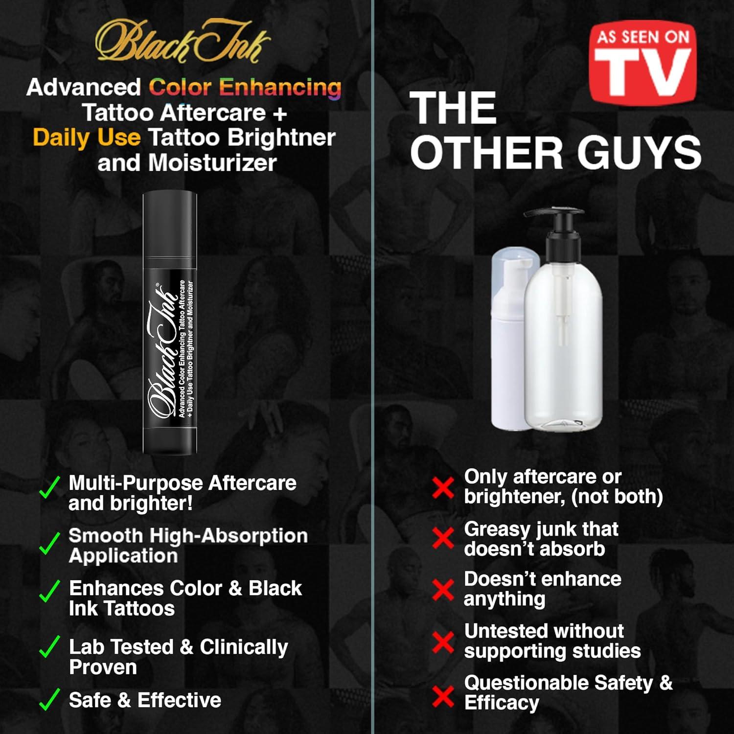 Crema Post Tatuaje Black Ink 44.36 ml - Aclarante y Hidratante