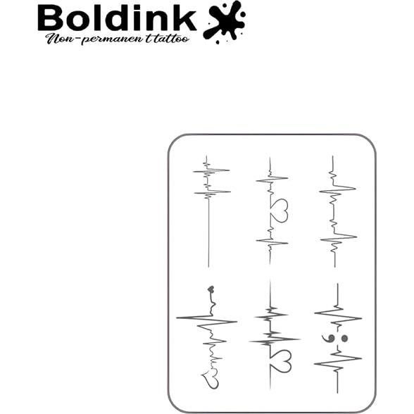Tatuajes Semipermanentes Boldink Electrocardiograma 7-14 Días