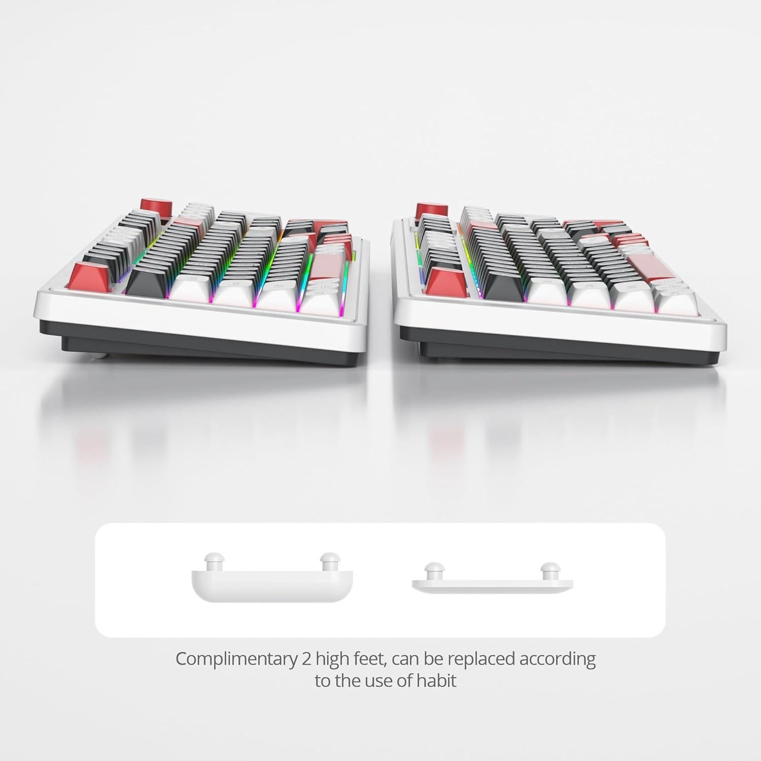 Teclado Gaming Inalámbrico Fogruaden 96% RGB con Teclado Numérico