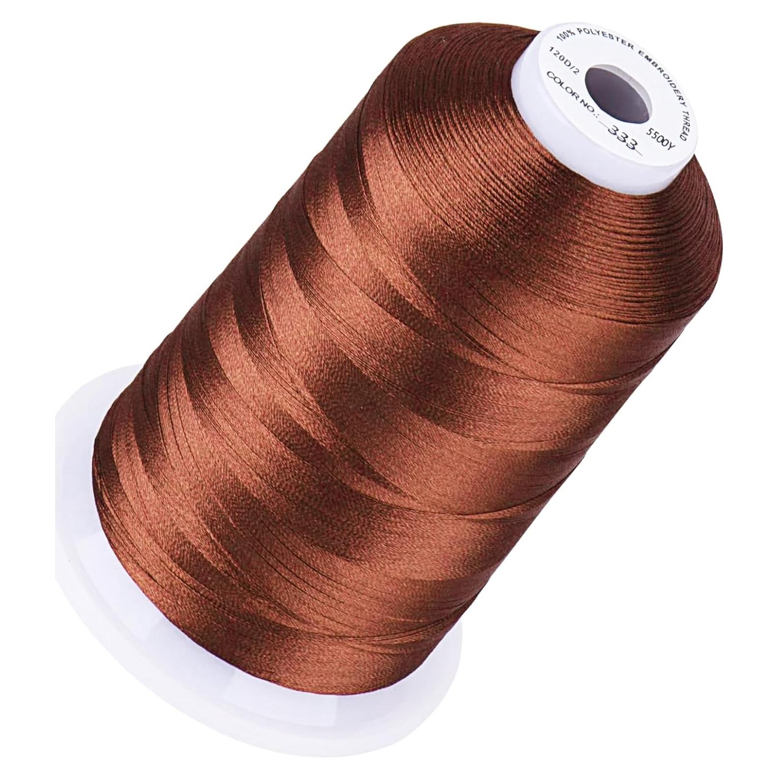 Hilo de Bordado Simthread 5500M 40WT 100% Poliester Rojo Ámbar