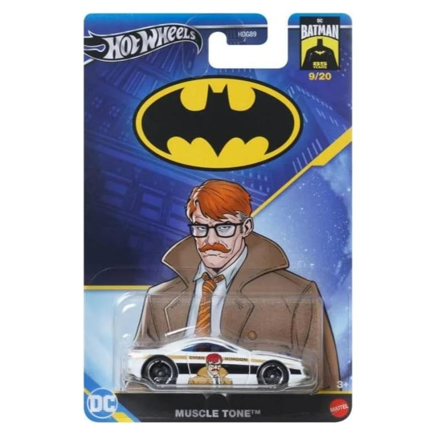 Hot Wheels Batman 85 Años 1:64 Mattel Comisionado Gordon