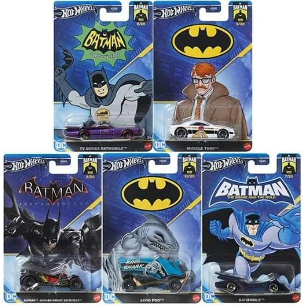 Hot Wheels Batman 85 Años 1:64 Mattel Comisionado Gordon