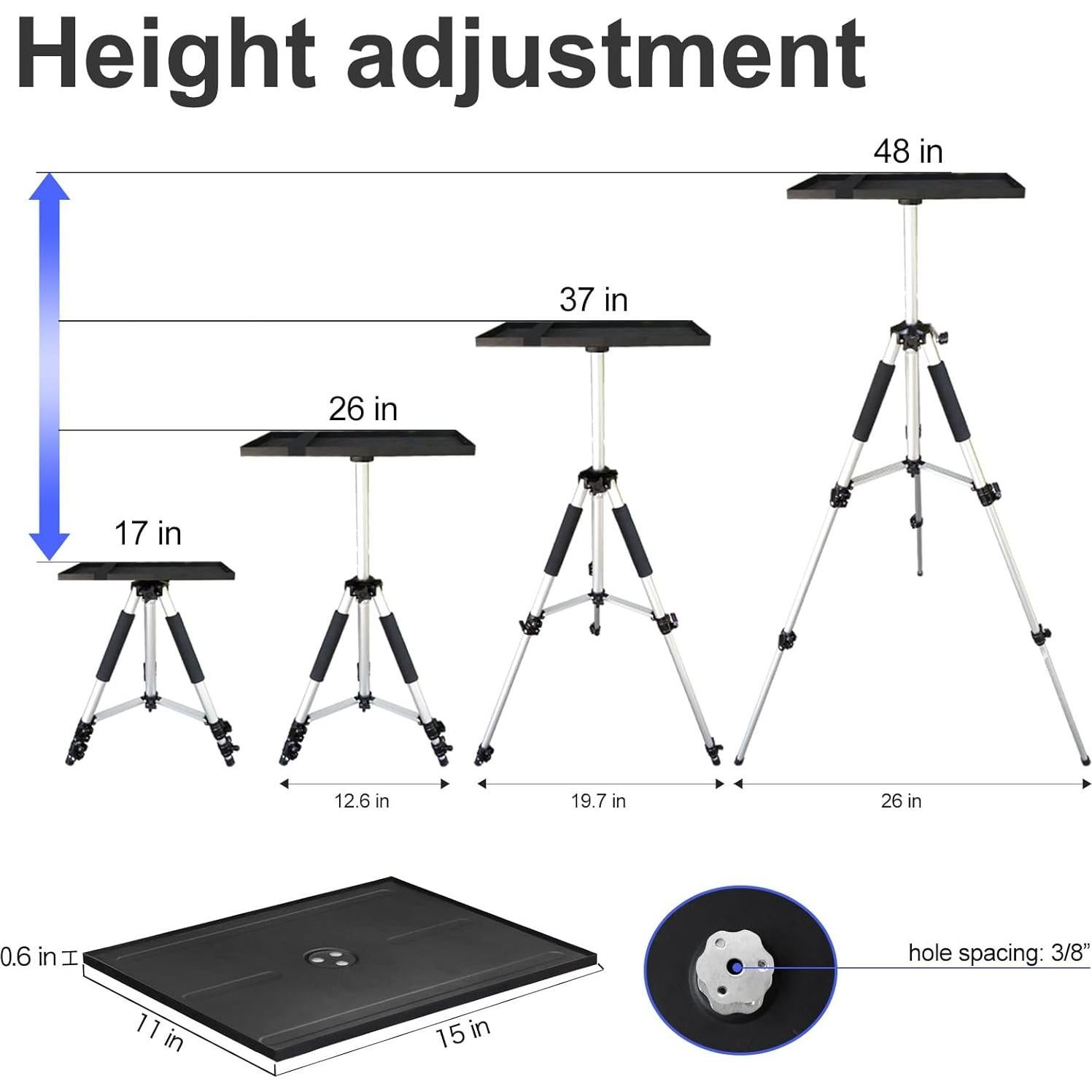 Soporte de Proyector SKERELL Trípode Ajustable 3.18 kg