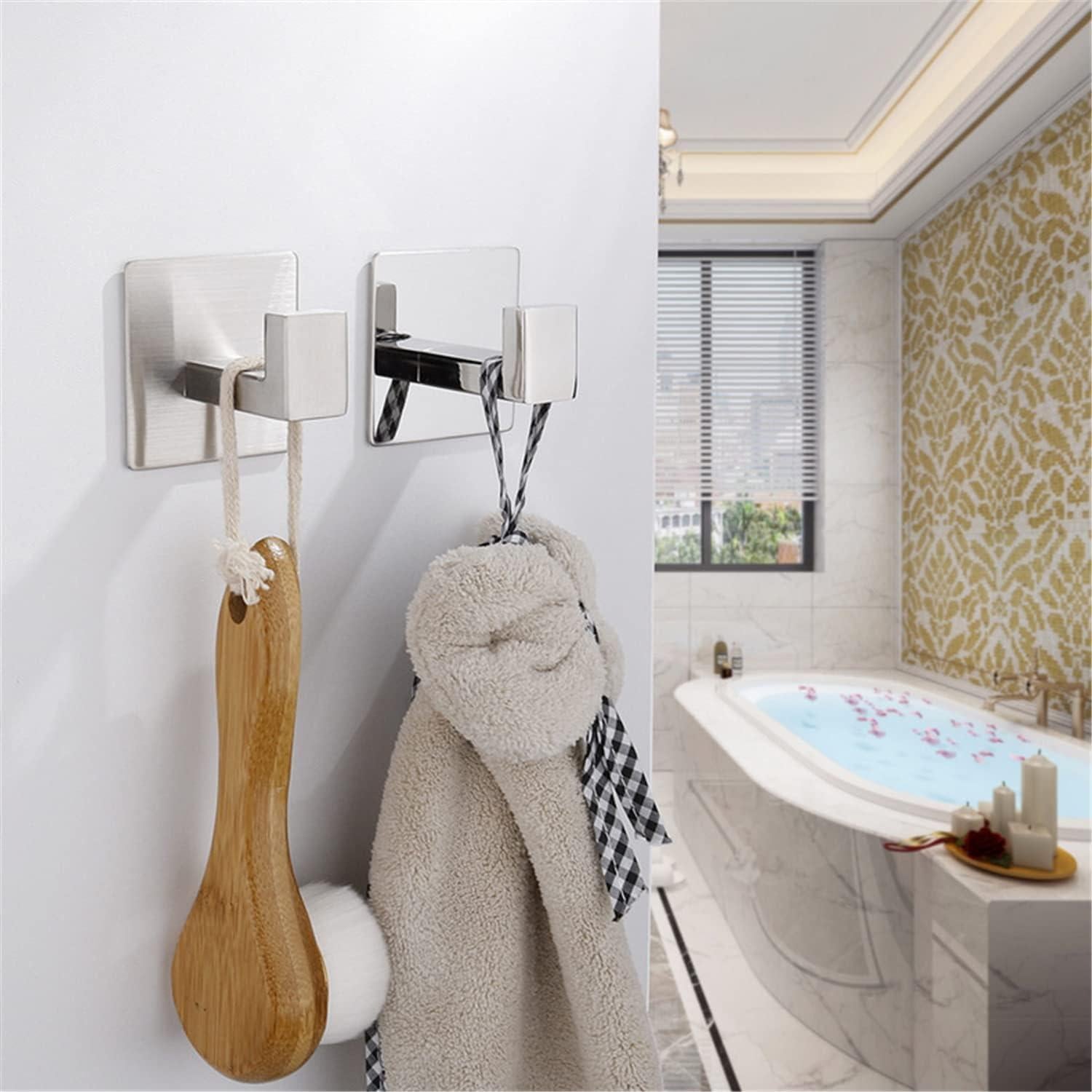 Gancho de abrigo Flybath Acero Inoxidable SUS 304 2 Piezas