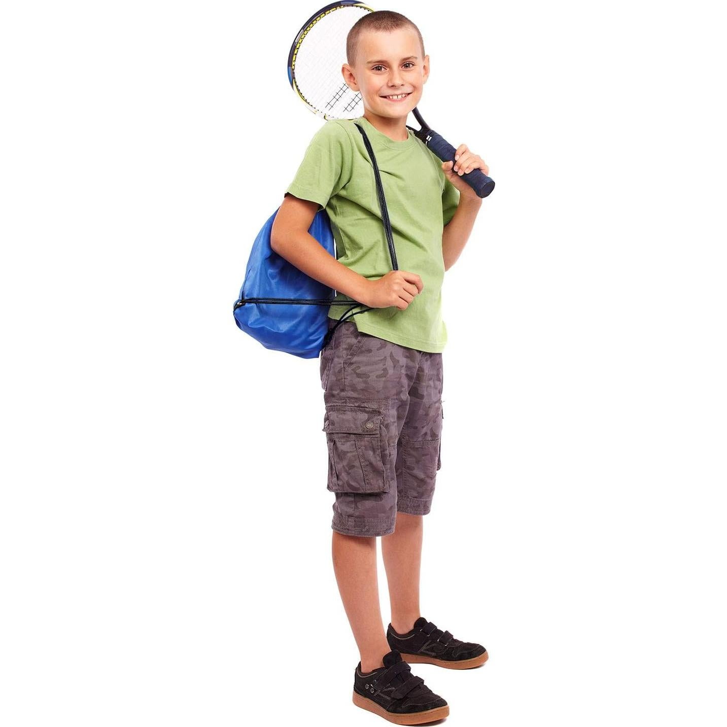 KUUQA 8 Mochilas de Cierre de Cordón Coloridas para Deporte