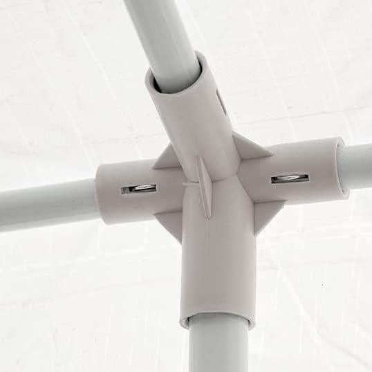 Carpa de Canopy F Fellie Cover 3.05x6.1m Blanca 6 Paredes