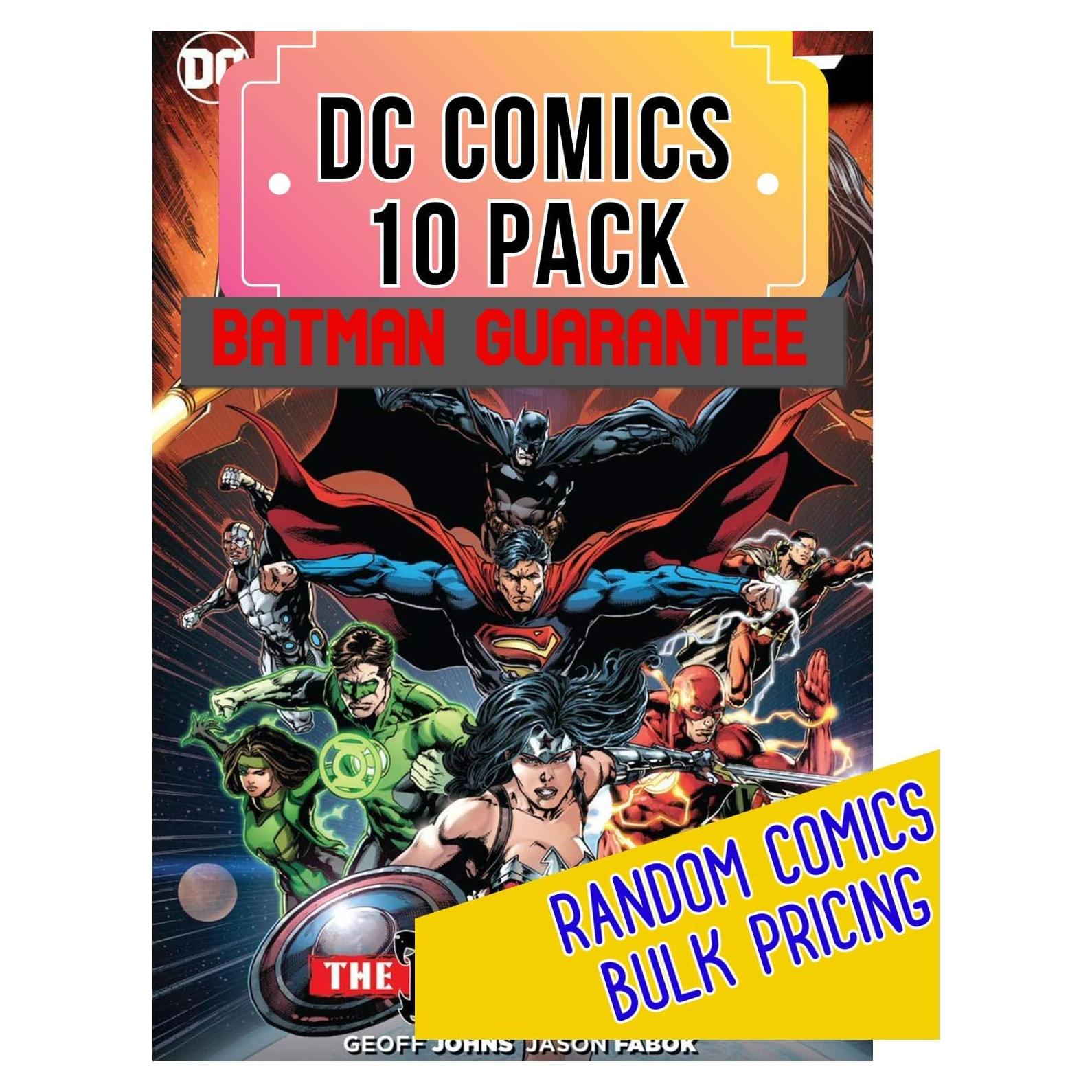 Paquete de 10 Cómics DC - Incluye Batman - Telegraph