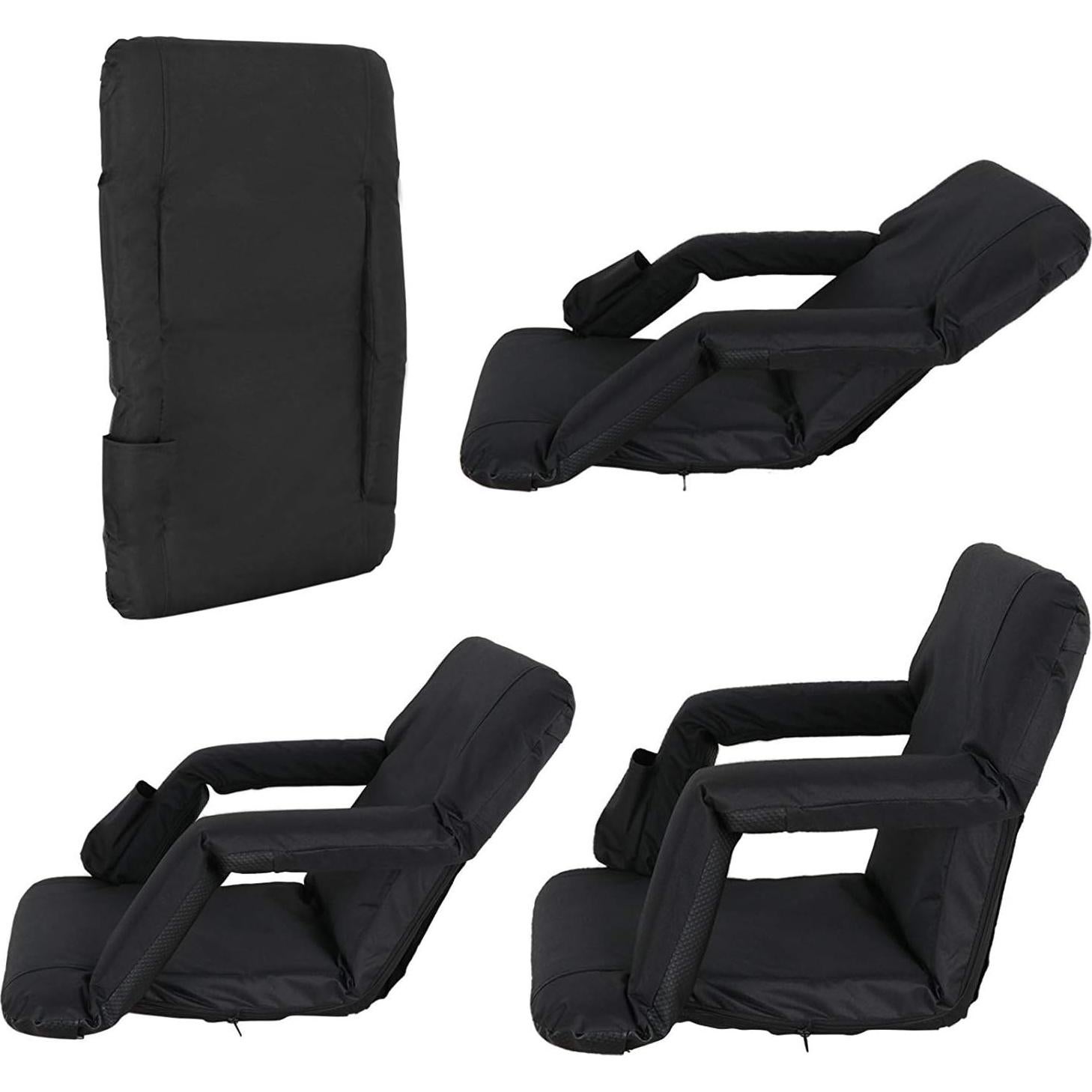 Sillas de Estadio HomGarden - Juego de 2, Acolchadas y Ajustables