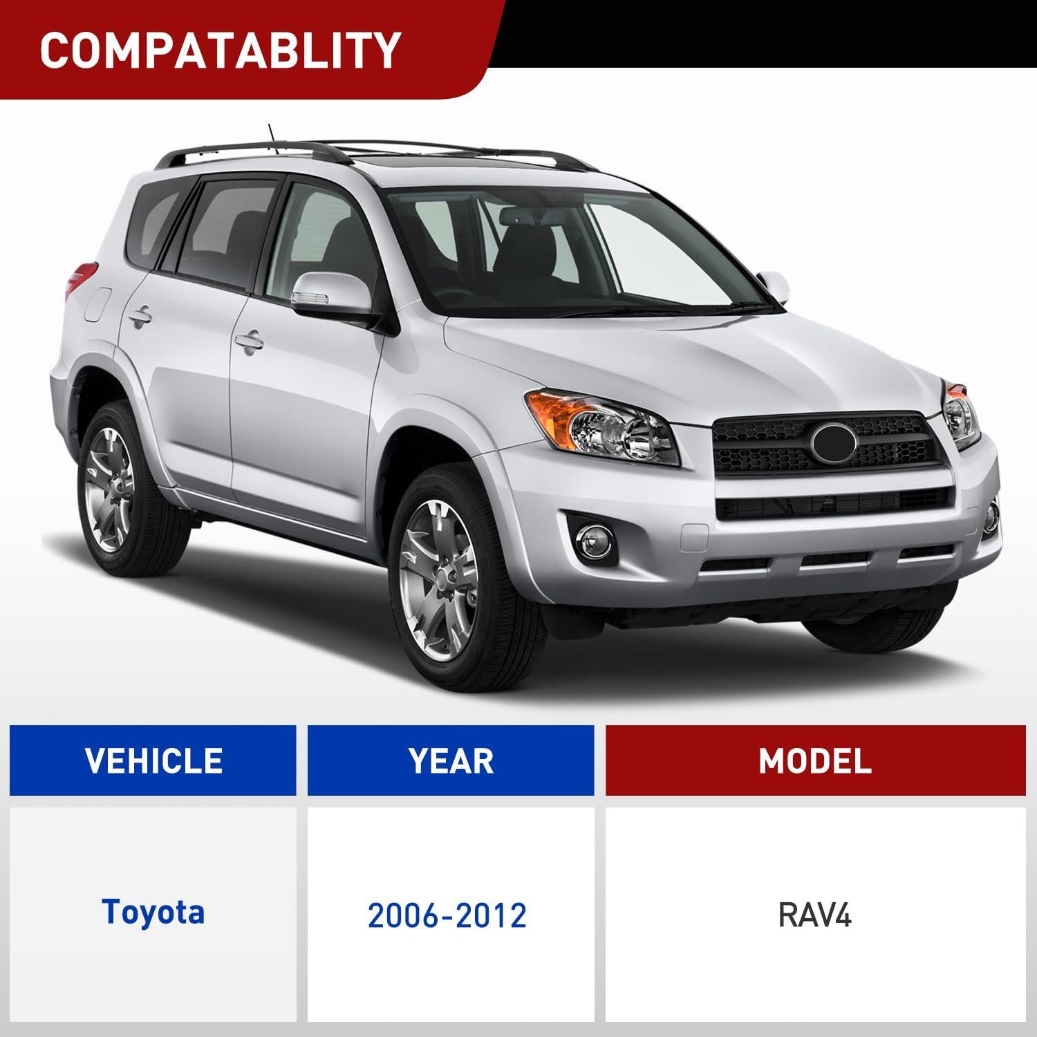 Kit de Arnés de Cableado para Remolque Nilight 4 Pines Toyota RAV4 2006-2012