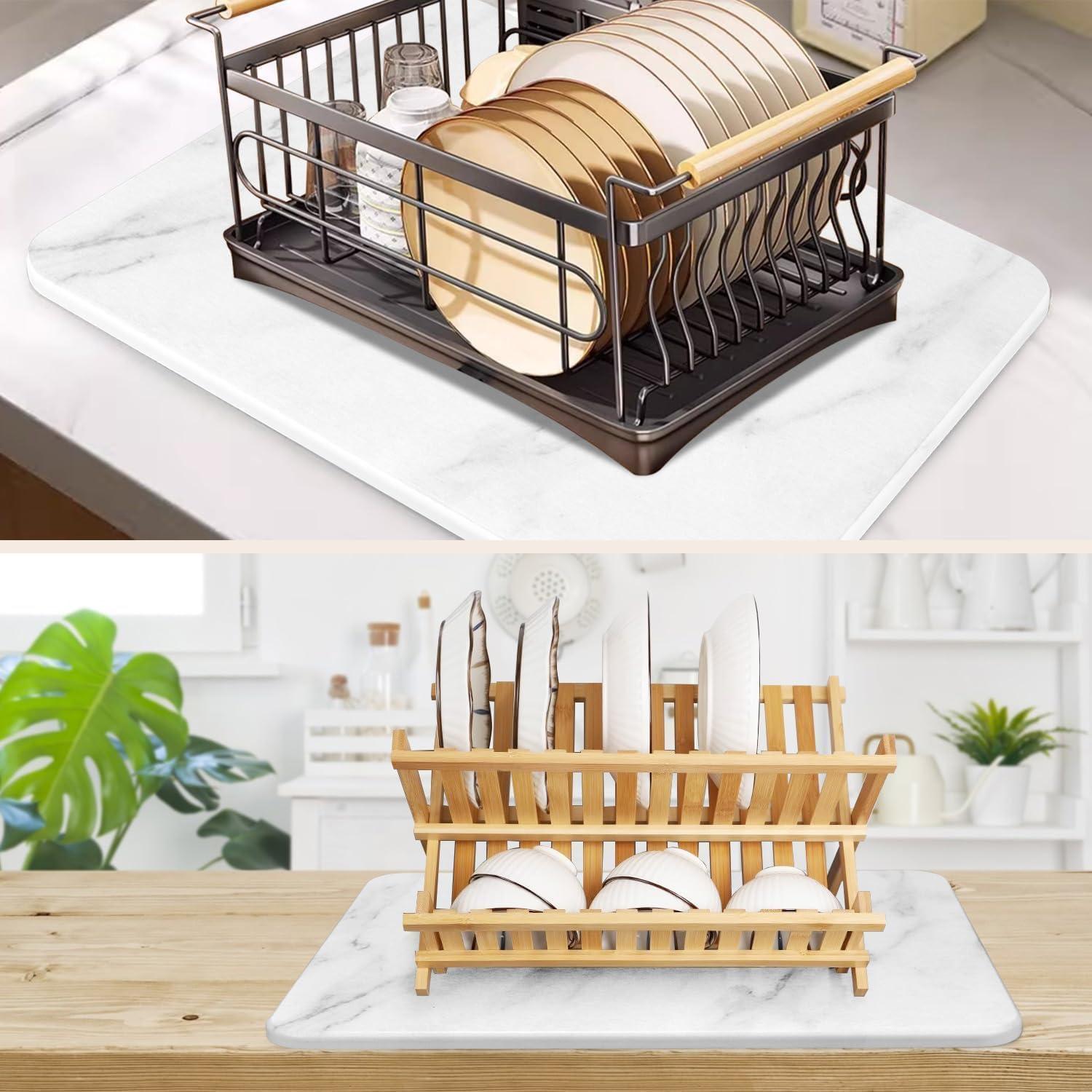 Alfombrilla de Secado de Platos FADSKKJ 54.6x40.1cm Ecológica