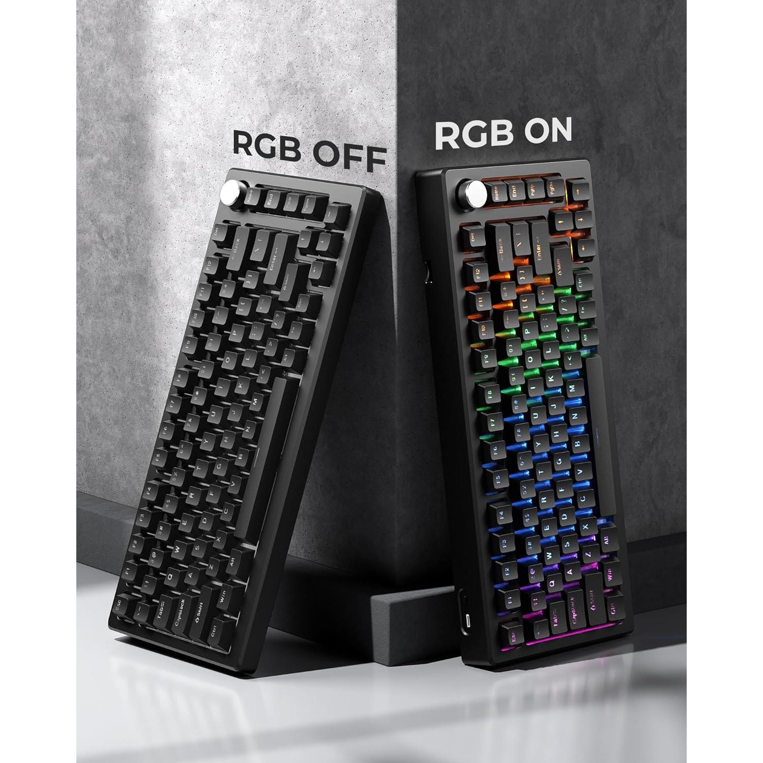 Conjunto de Teclas Mecánicas SDYZ Doubleshot PBT 131 Teclas Negras