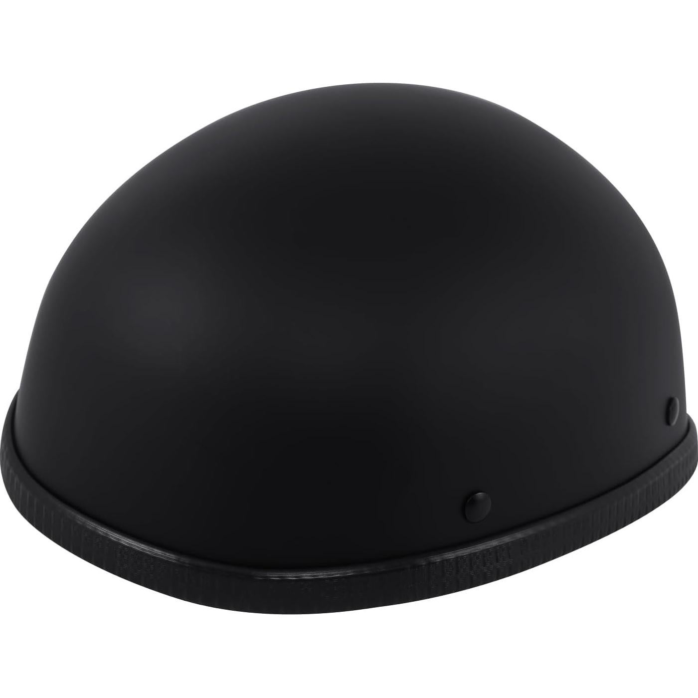 Casco de Motocicleta Beanie H-YEEU XL ABS Negro