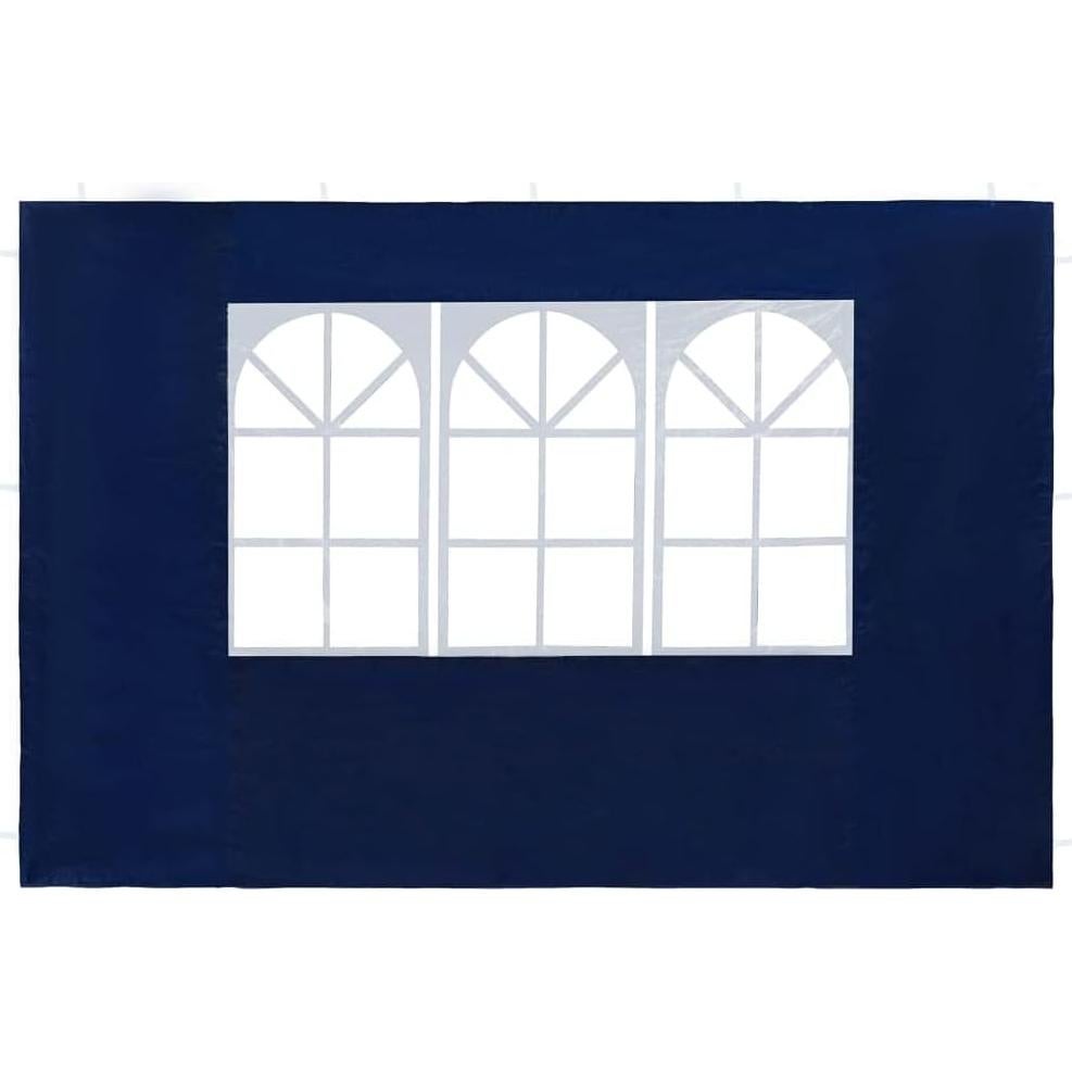 Lateral de Carpa Gecheer 2 Piezas con Ventanas Azul 300x195cm