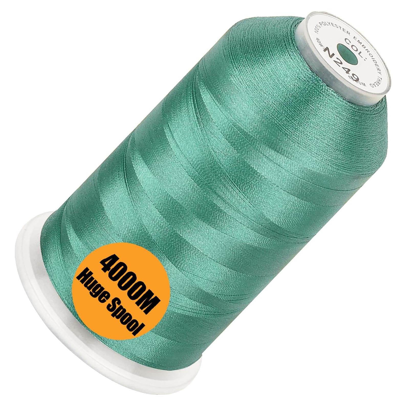 Hilo de Bordado Poliester 4000M New brothread Acuamarina