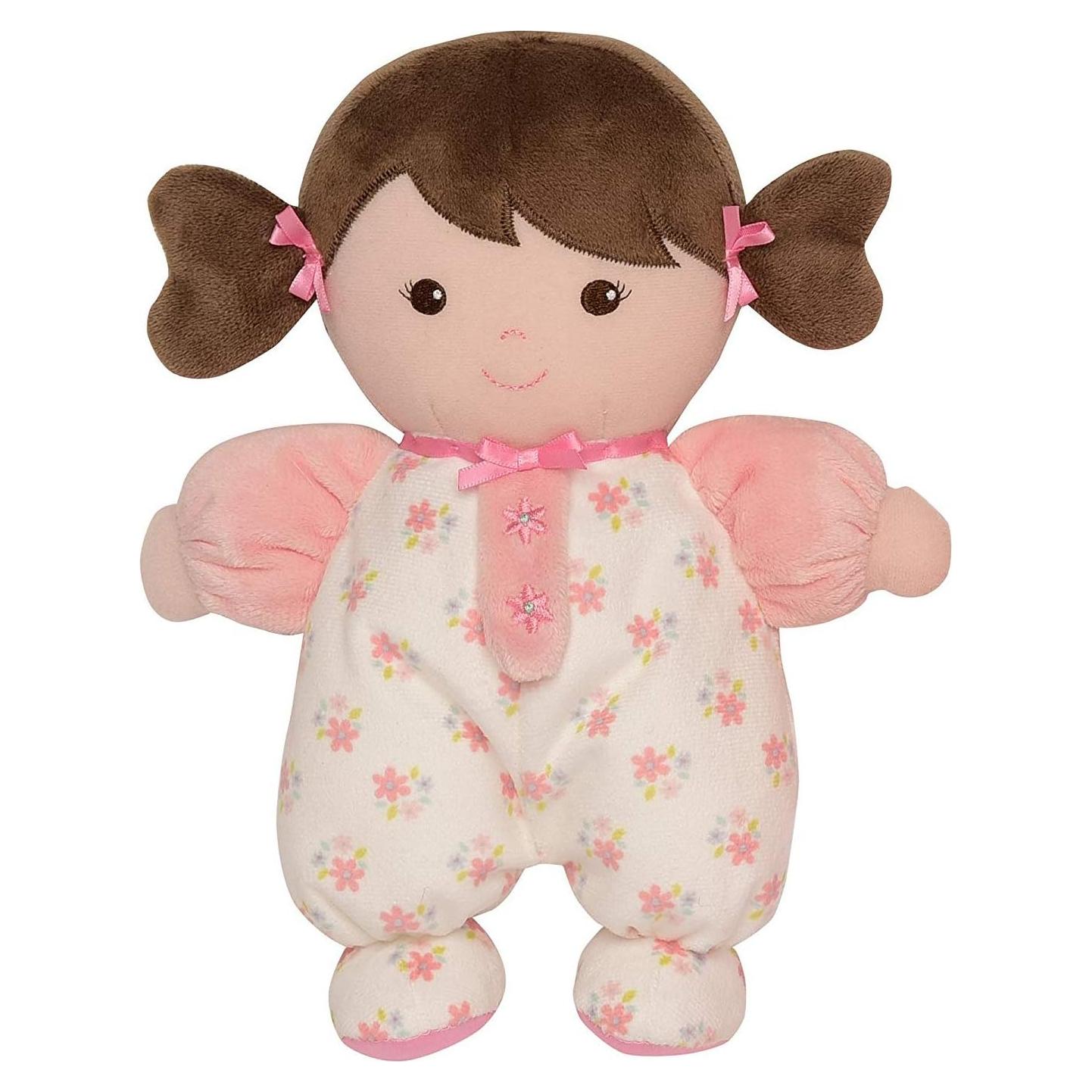 Muñeca de peluche Baby Starters Olivia Rosa 22 cm con sonajero