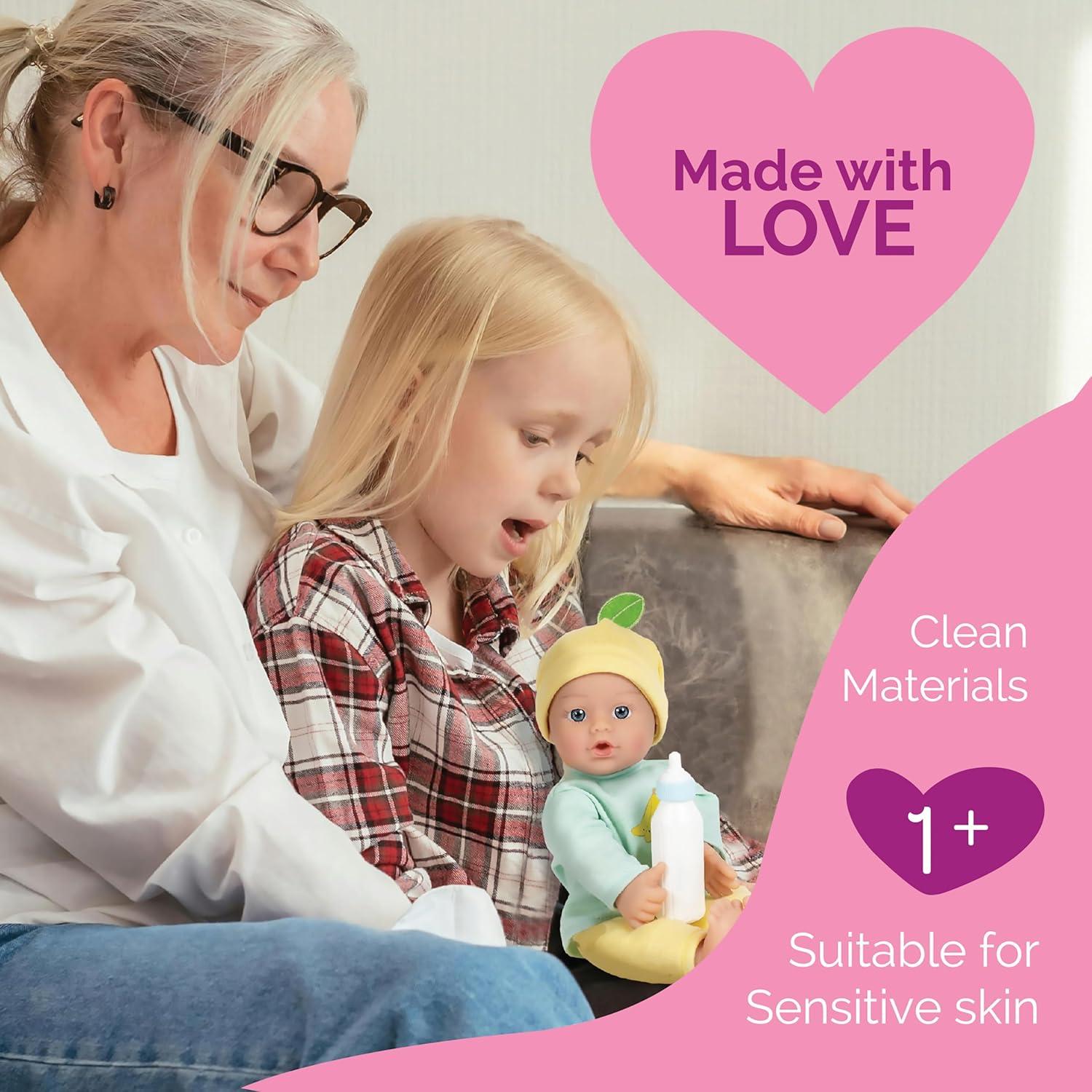 Muñeca de Bebé Suave Adora Sweet Baby 27.94 cm Banana