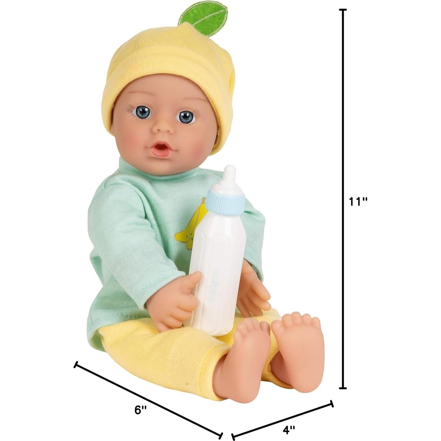 Muñeca de Bebé Suave Adora Sweet Baby 27.94 cm Banana