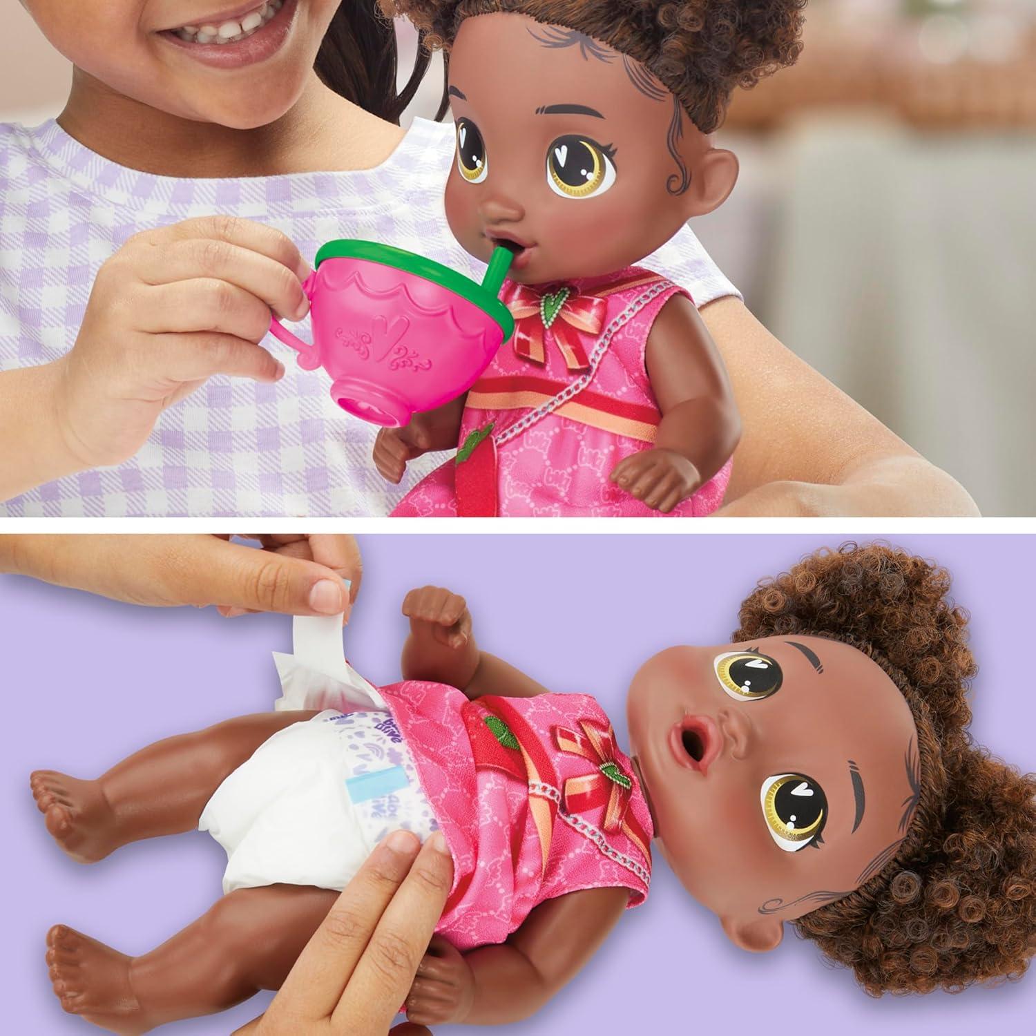 Muñeca Baby Alive Fiesta de Té Burbujeante Berry Boo 28 cm