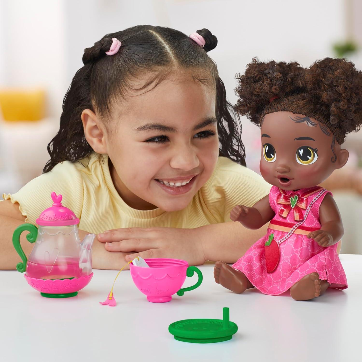 Muñeca Baby Alive Fiesta de Té Burbujeante Berry Boo 28 cm