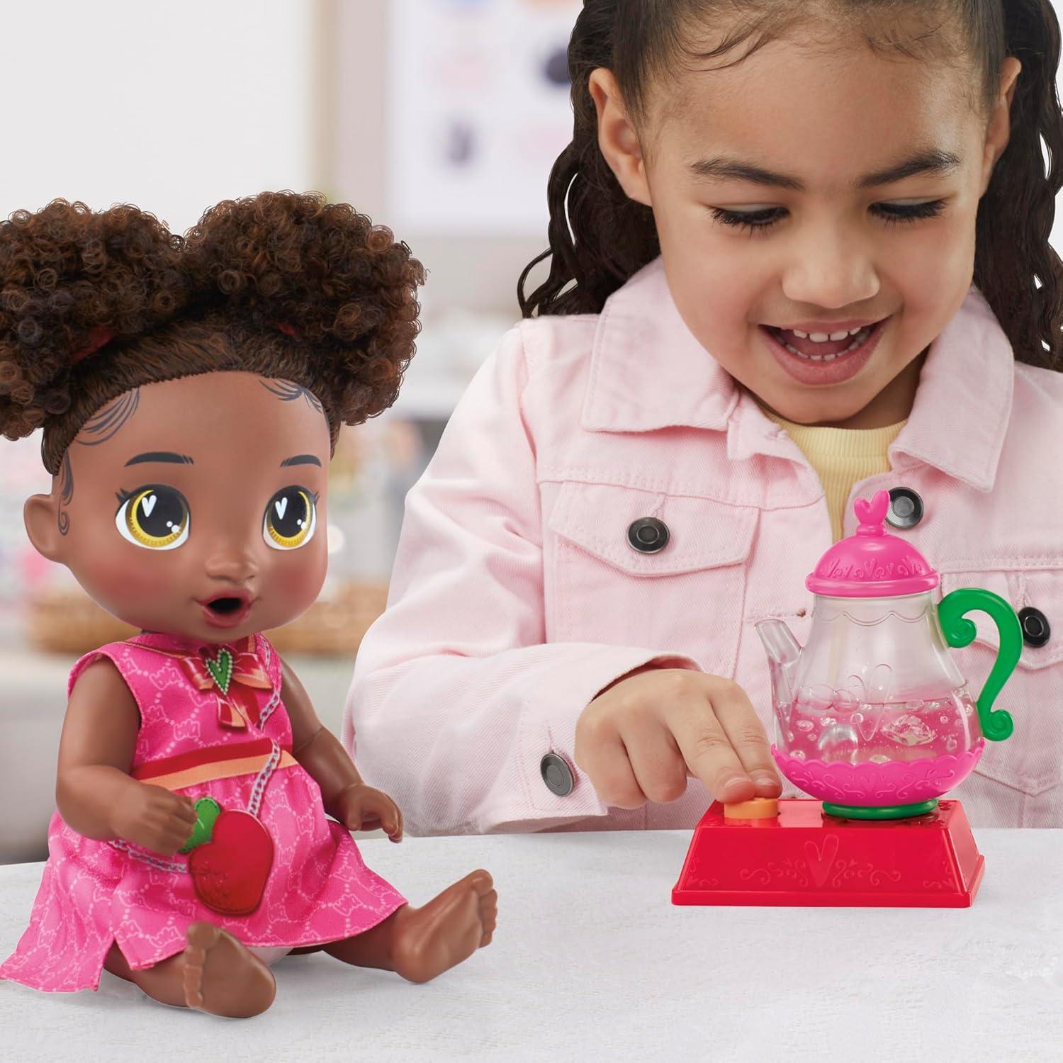 Muñeca Baby Alive Fiesta de Té Burbujeante Berry Boo 28 cm