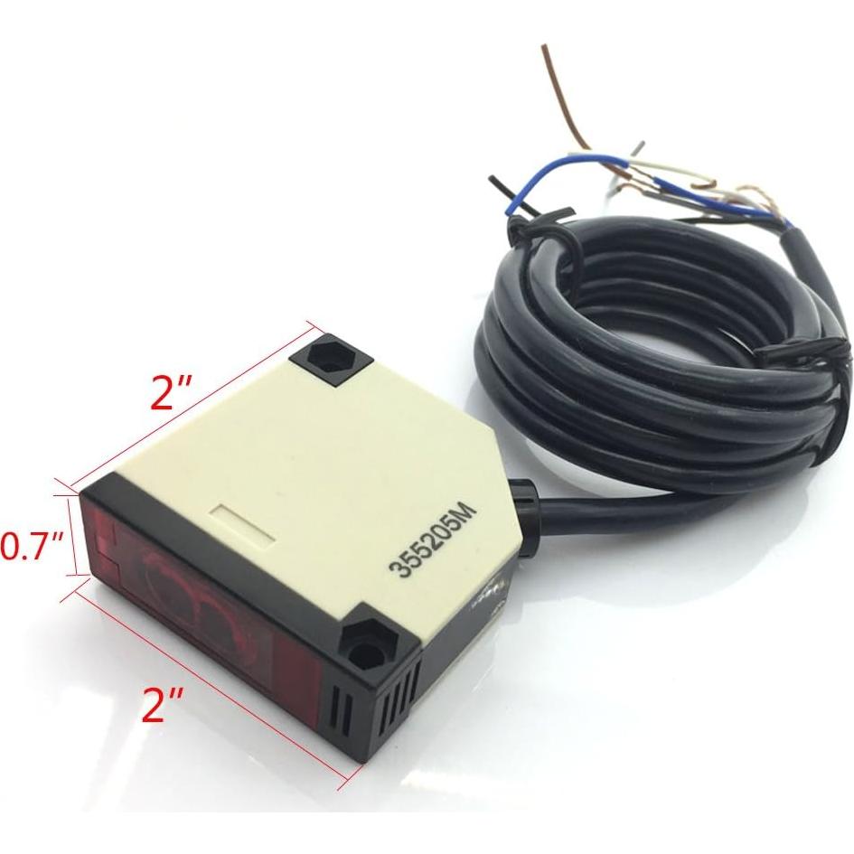 Sensor Fotoeléctrico YXQ E3JK-R4M1 4M AC 24-240V DC 12-24V