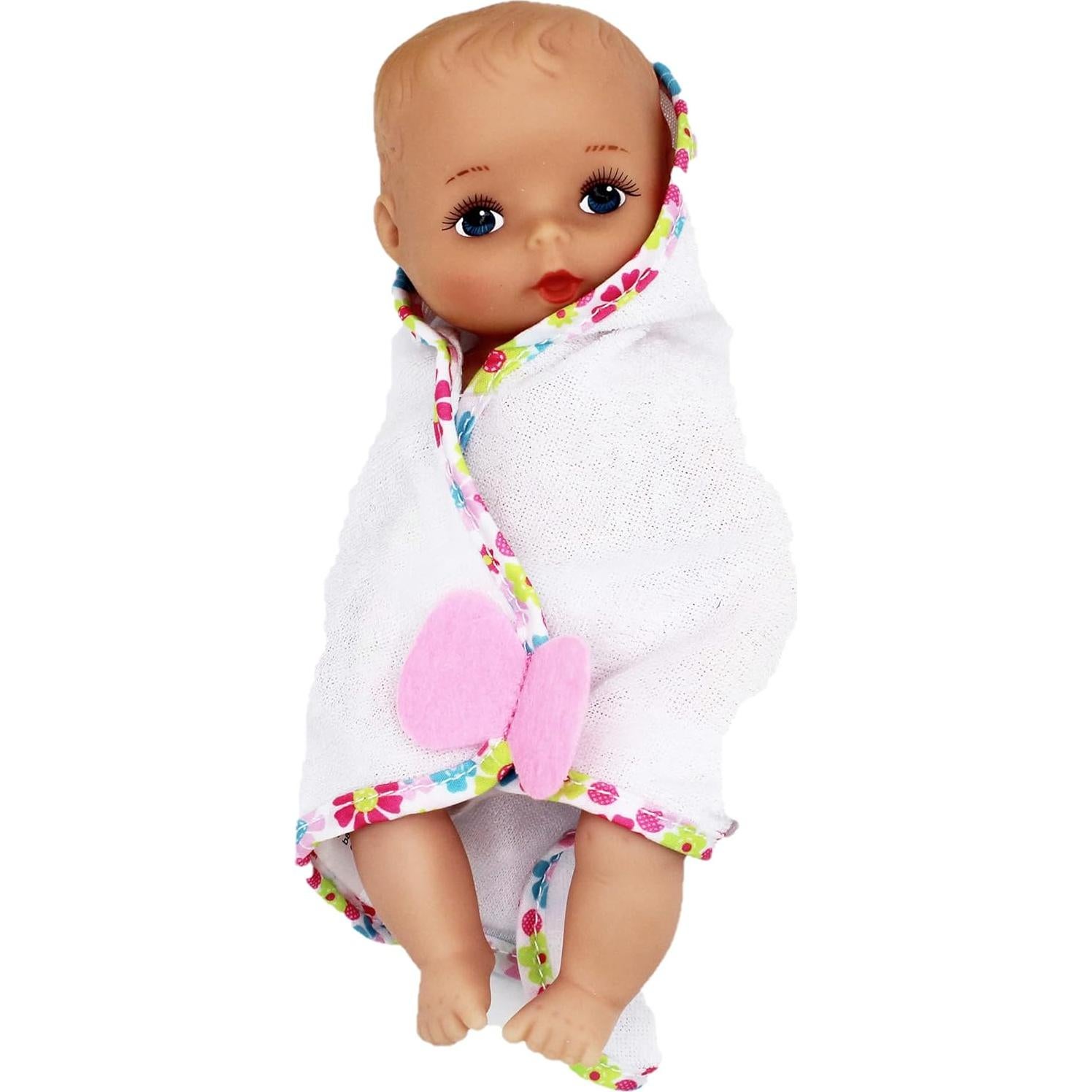 Muñeca Baby Softina Goldberger 26.99 cm para baño rosa