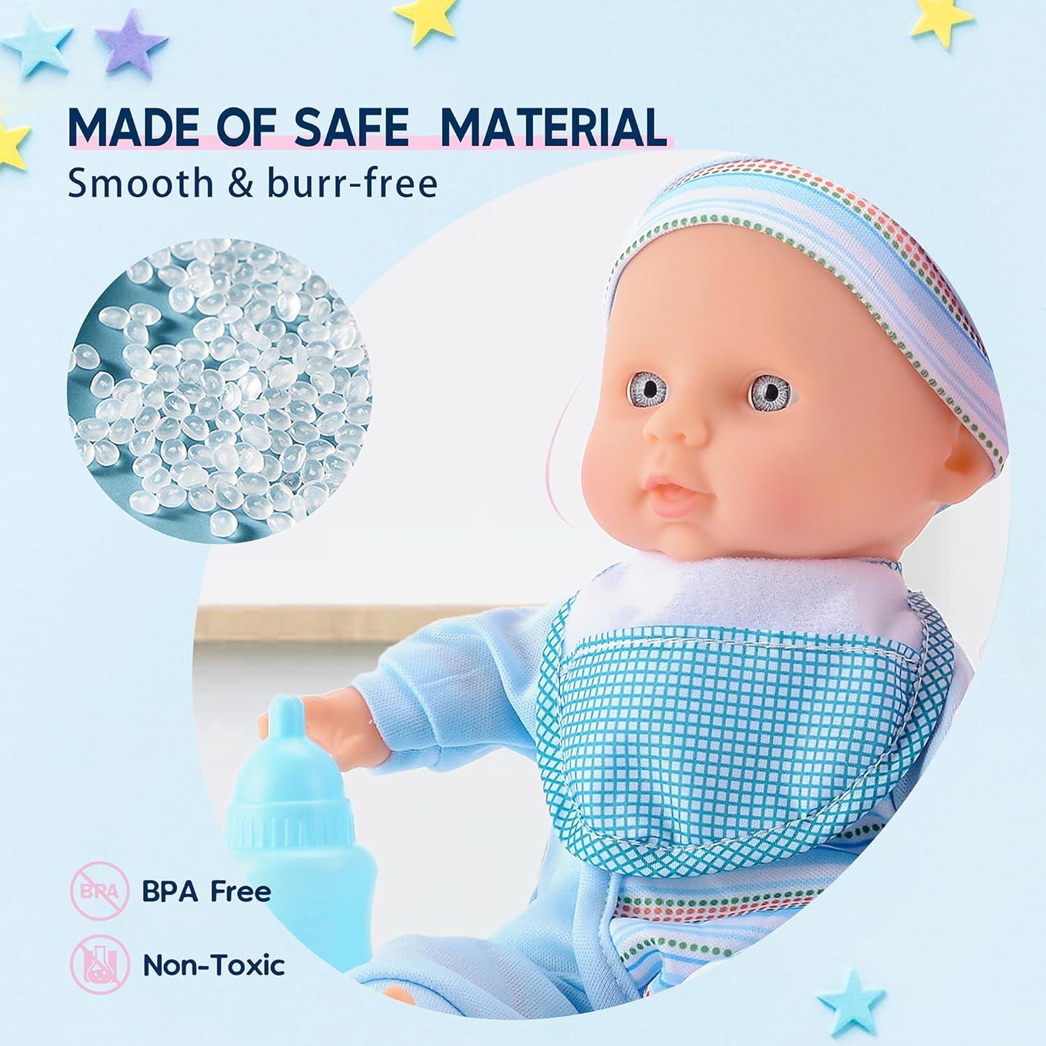 Muñecas Gemelas Toy Choi - 30 cm con Accesorios