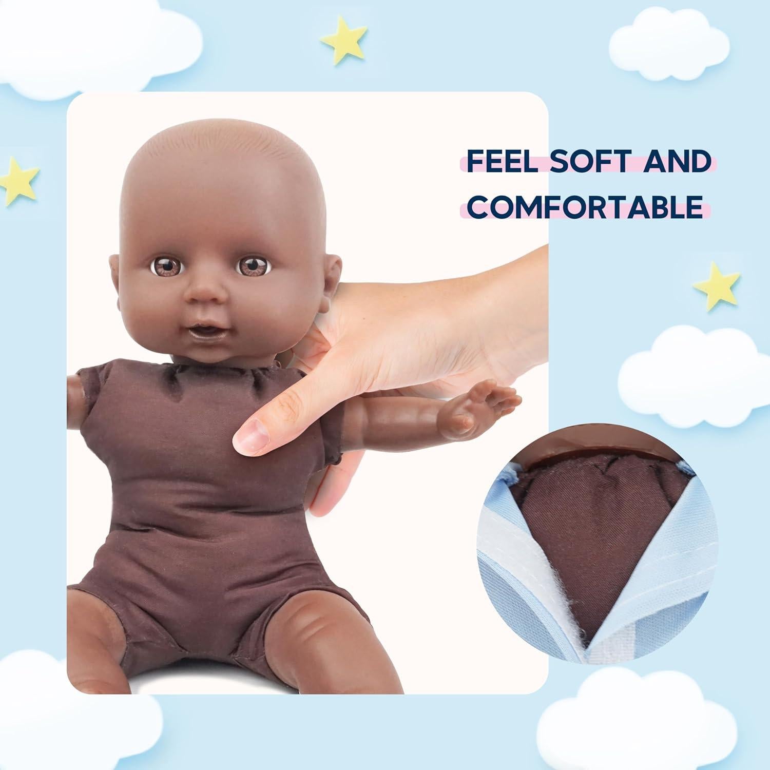 Muñecas Gemelas Toy Choi - 30 cm con Accesorios