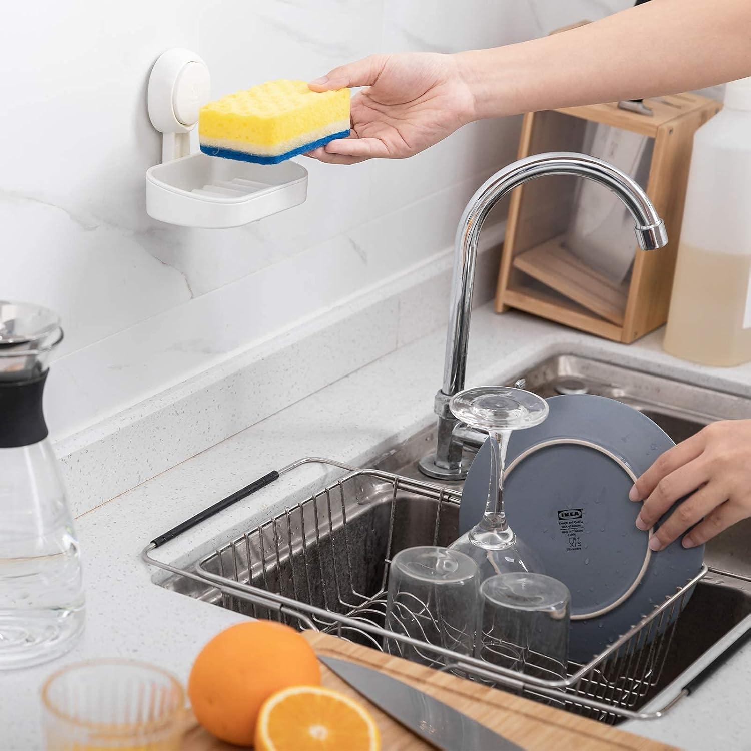 Soporte para Jabón LEVERLOC con Ventosa - Ducha y Baño