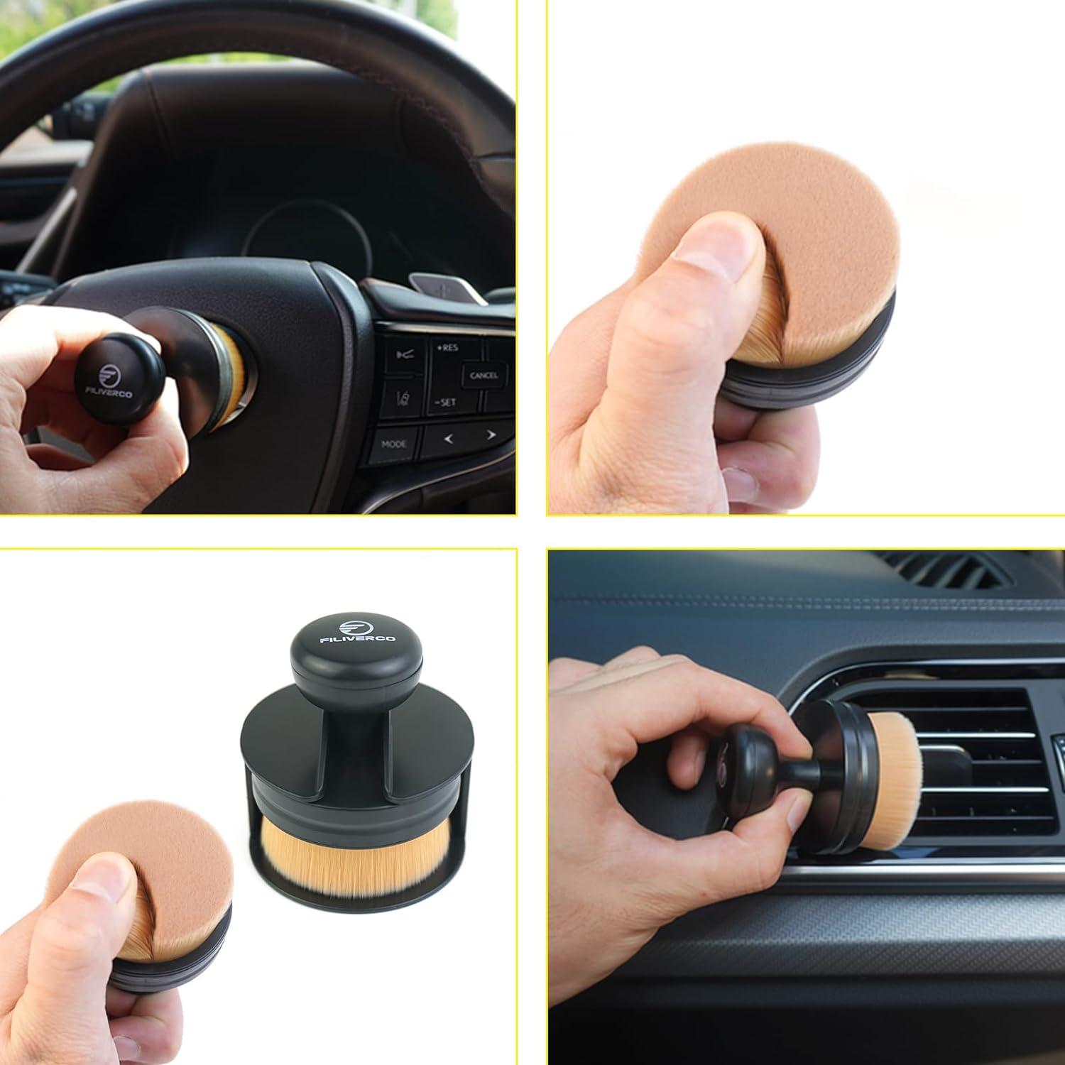 Cepillo Aplicador de Brillo para Neumáticos Filiverco - Vegano