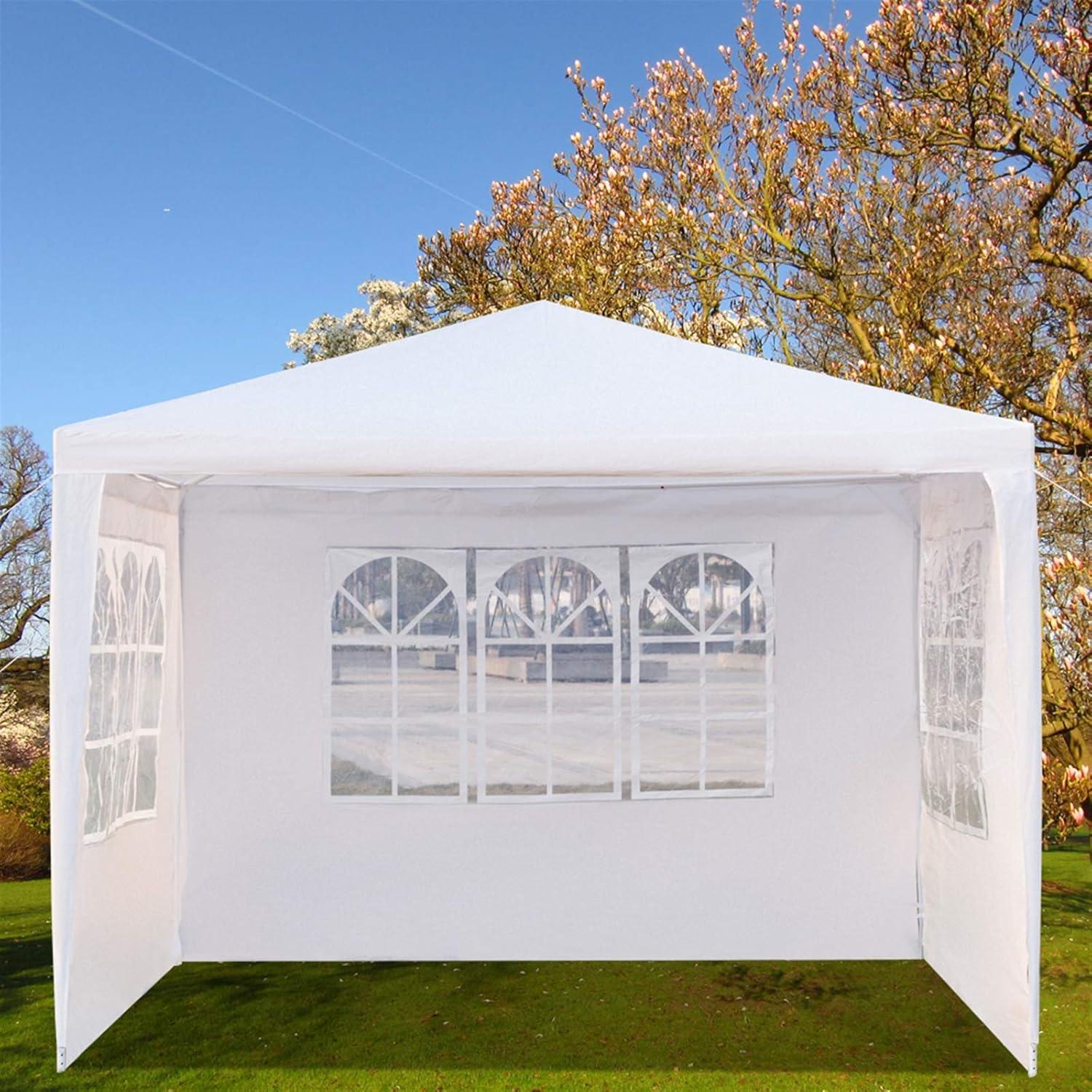 Carpa de Canopy DVIEN 3x3m Impermeable con Paredes Desmontables