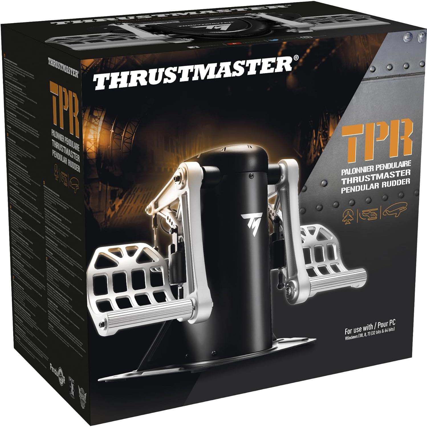 TPR Thrustmaster's Expert Rudder System for Flight Simulation (PC DVD)