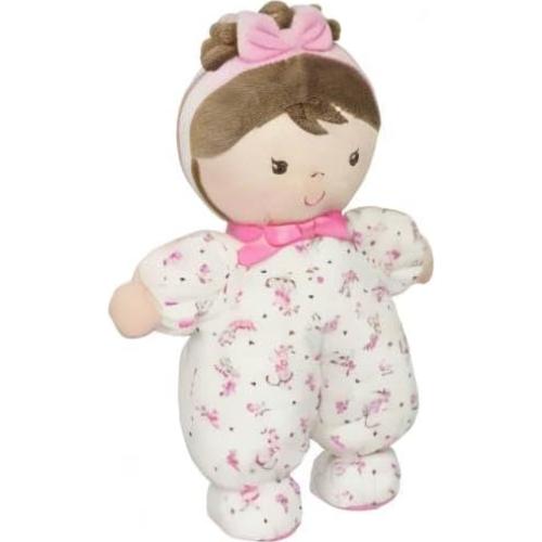 Muñeca de Peluche Little Me Jackie con Sonajero Rosa